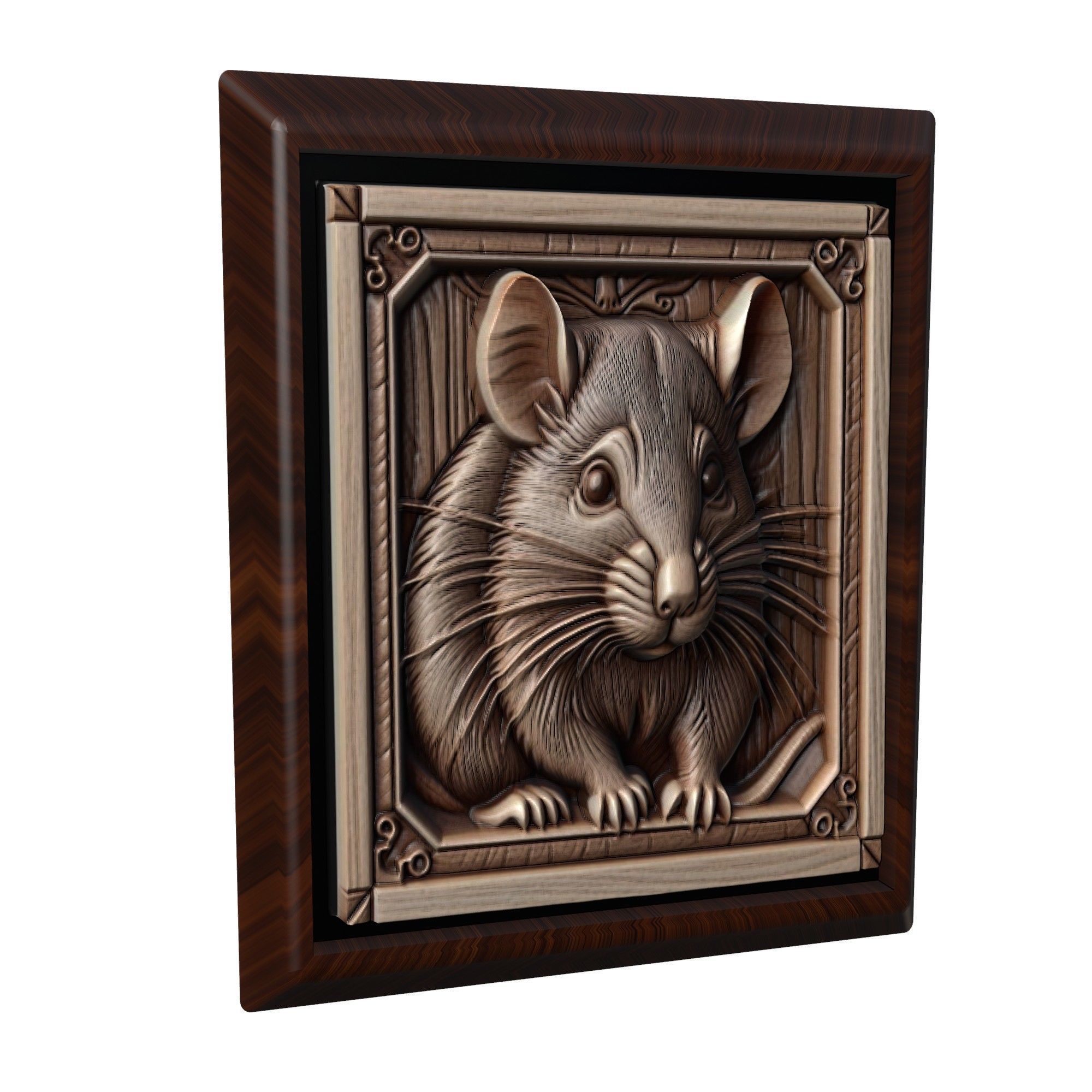 Rat Animal 3D print model_1