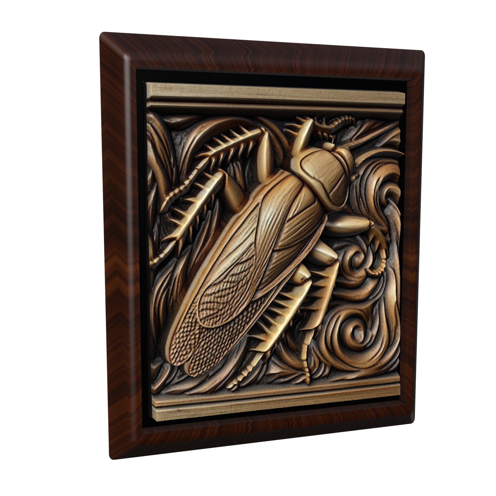 Cockroach Animal 3D print model_1