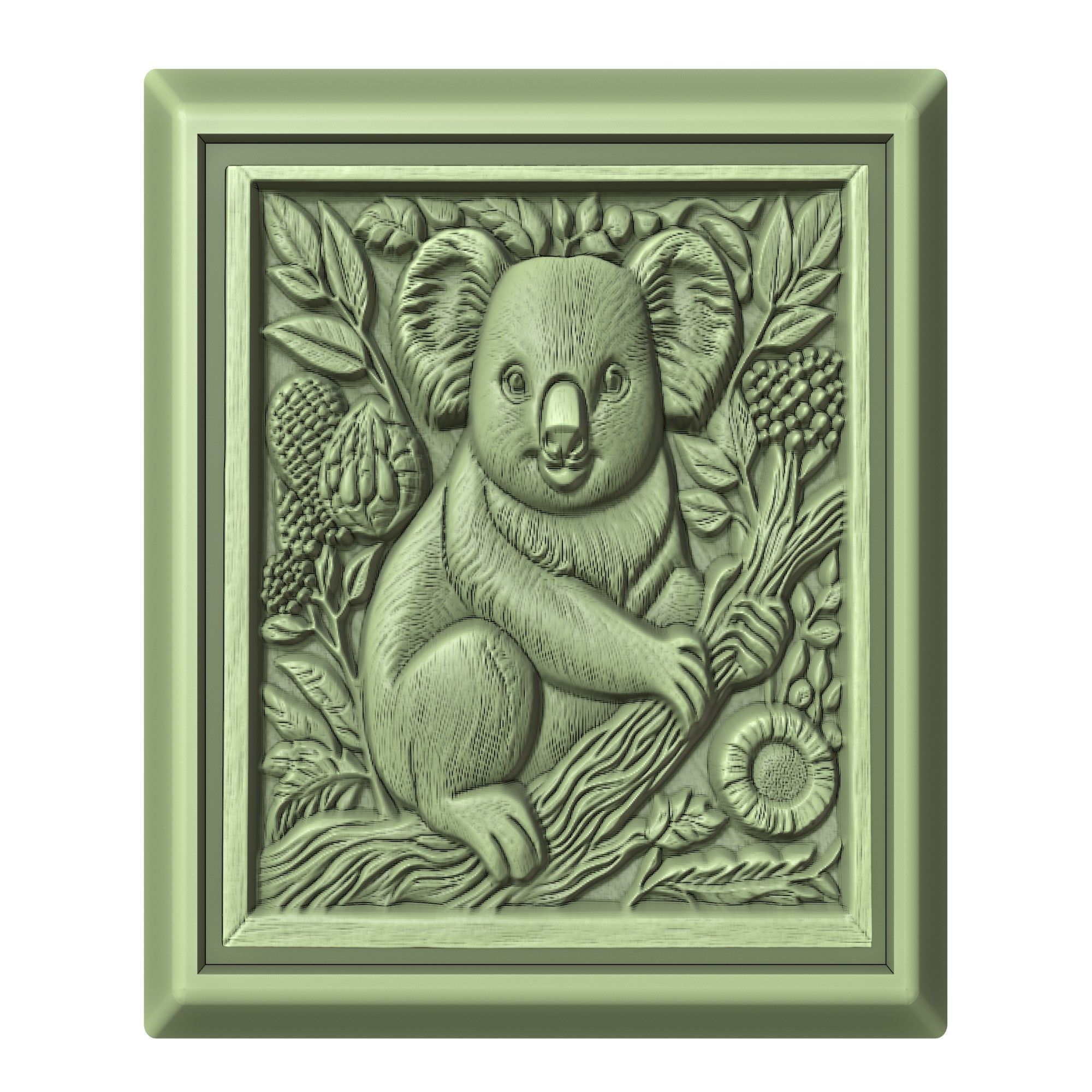 Koala Animal 3D print model_2