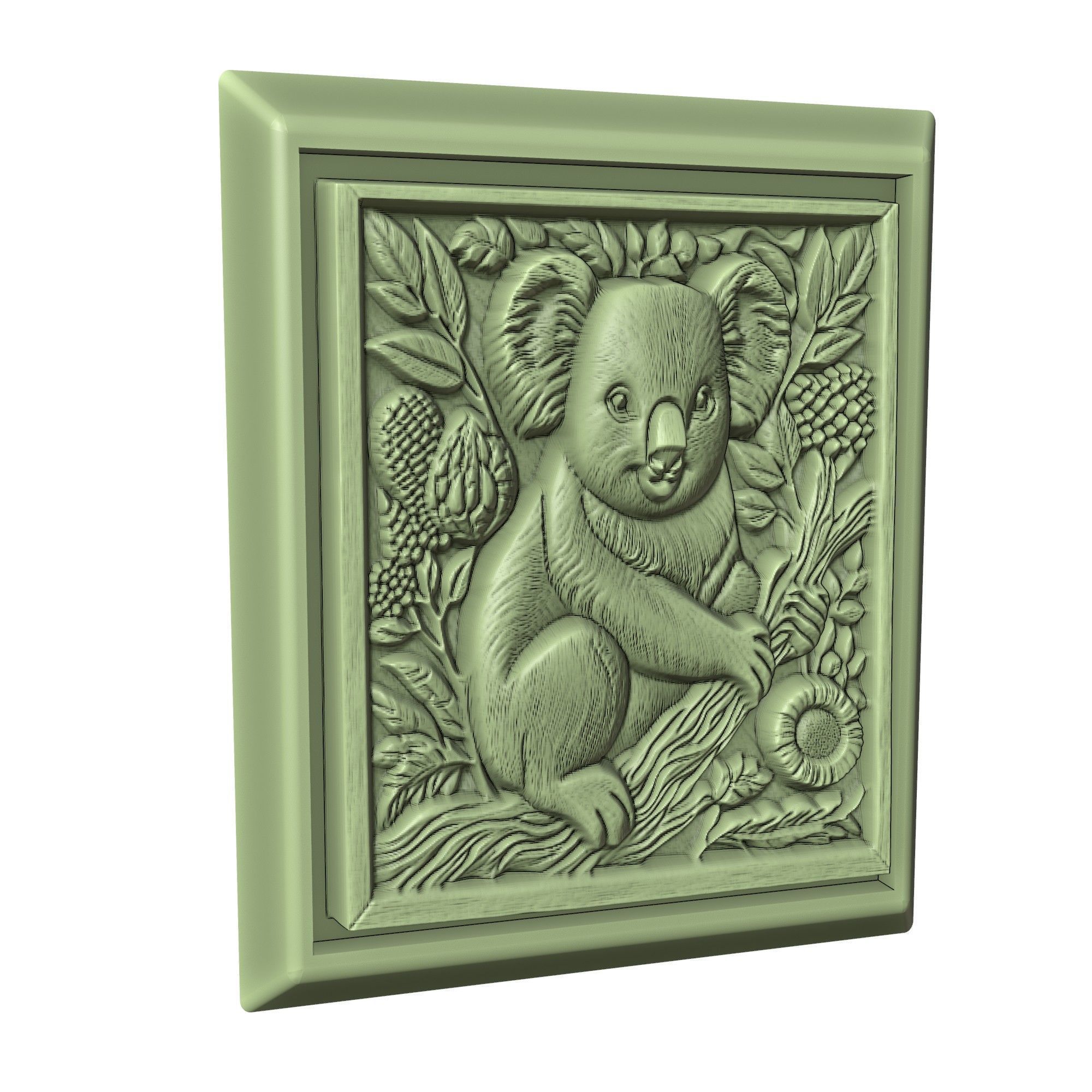 Koala Animal 3D print model_3