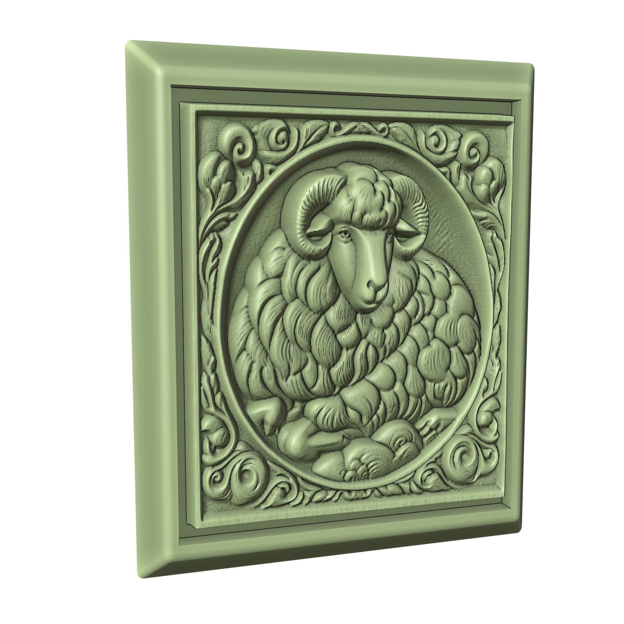 Sheep Animal 3D print model_3