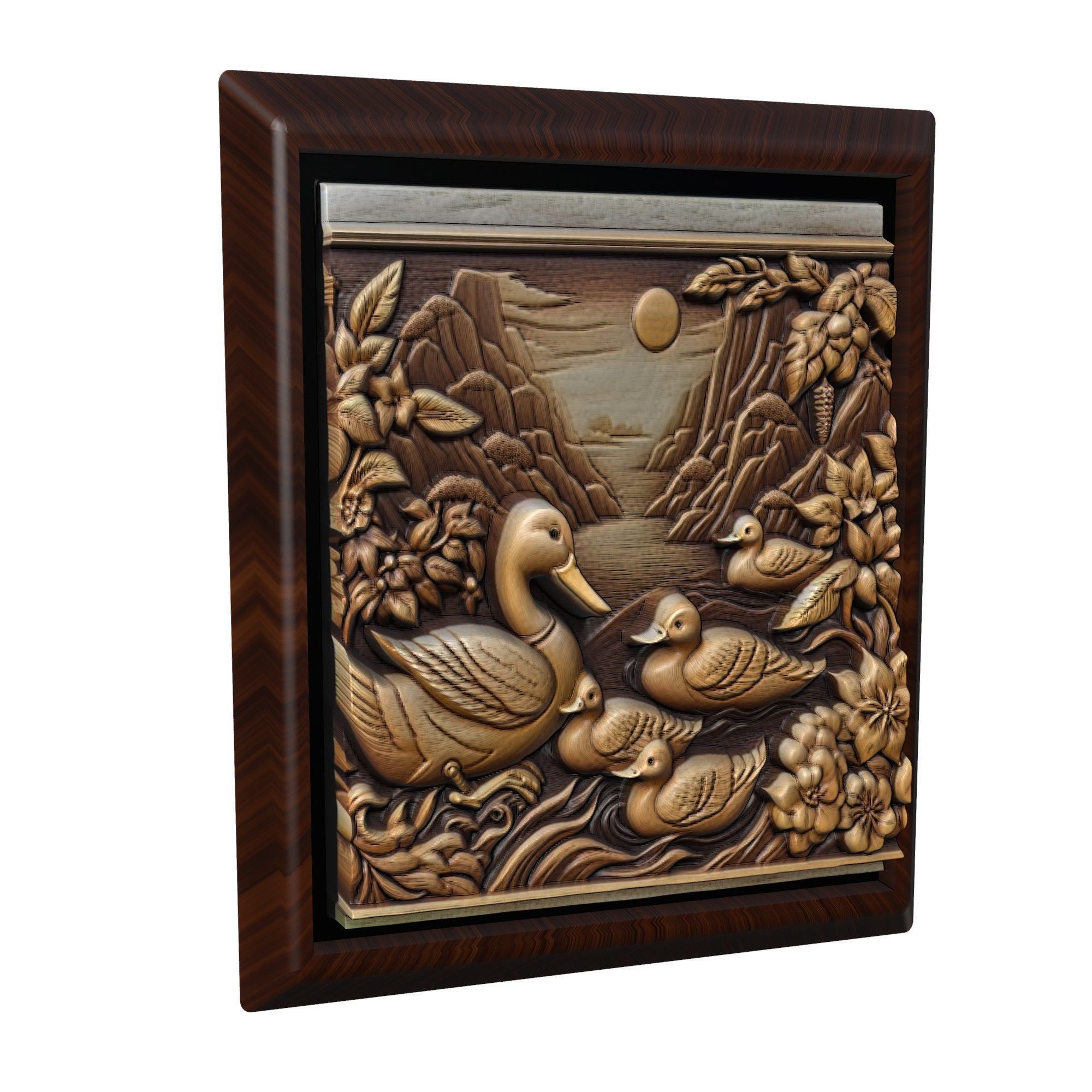 Duck Animal 3D print model_1