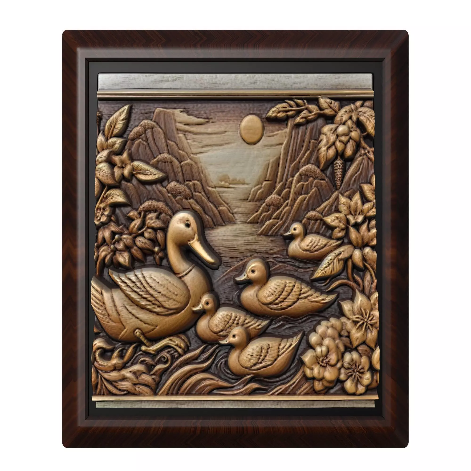 Duck Animal 3D print model_0