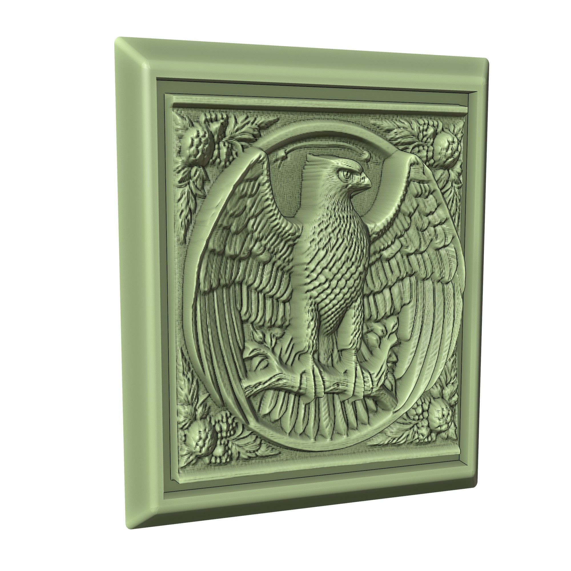 Hawk Animal 3D print model_3