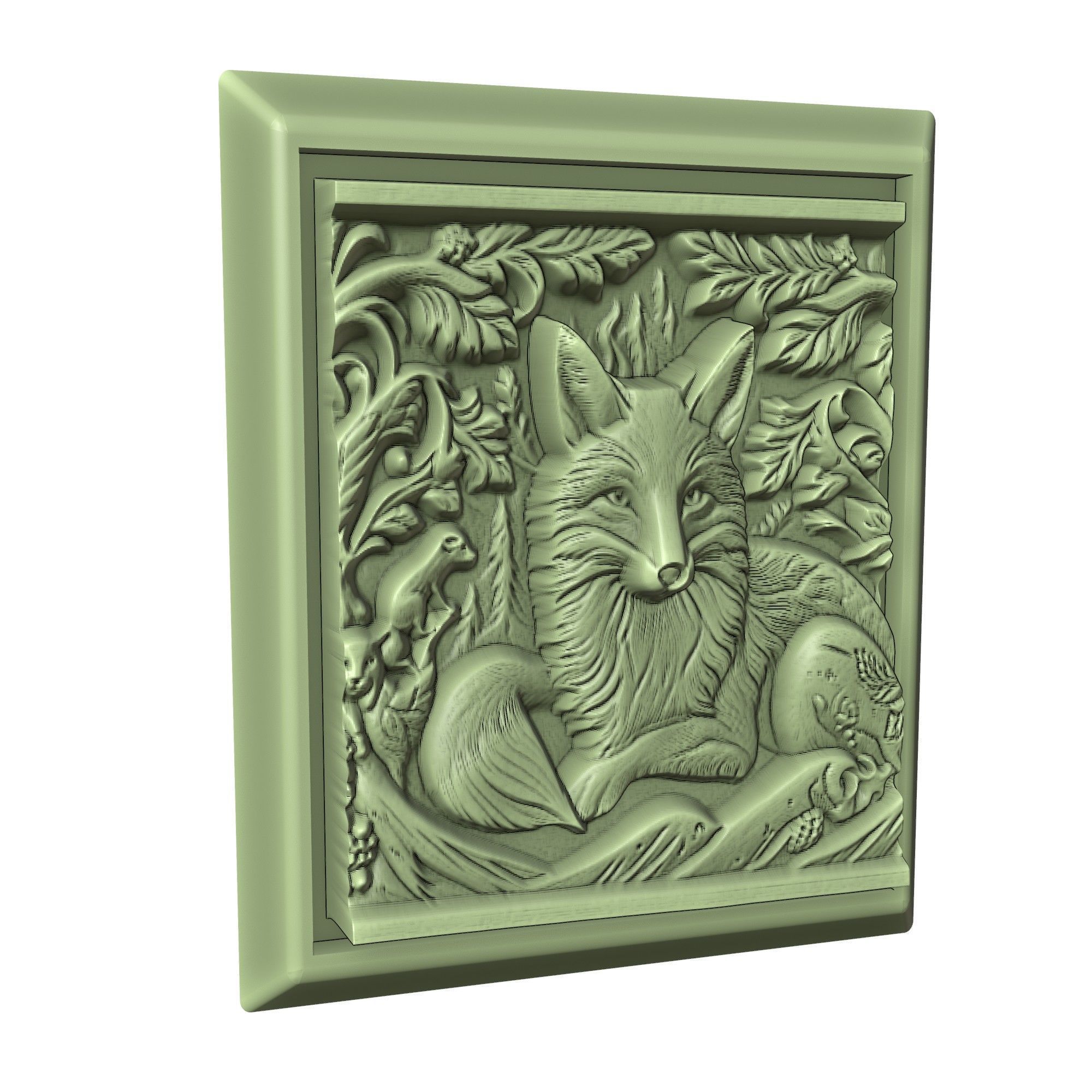 Fox Animal 3D print model_3