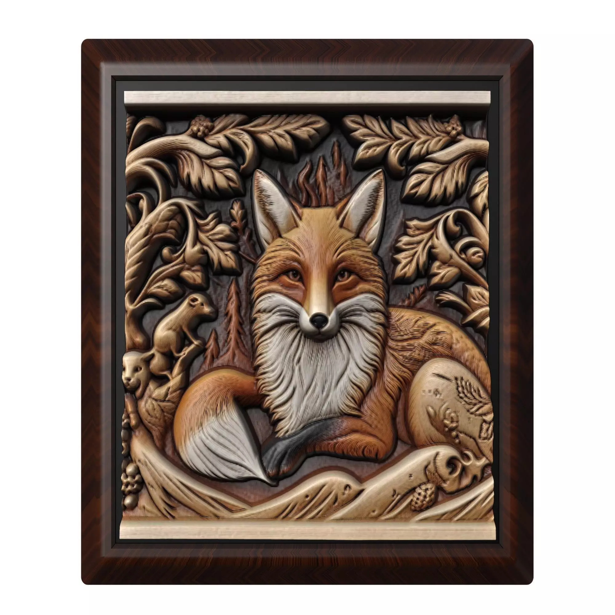 Fox Animal 3D print model_0