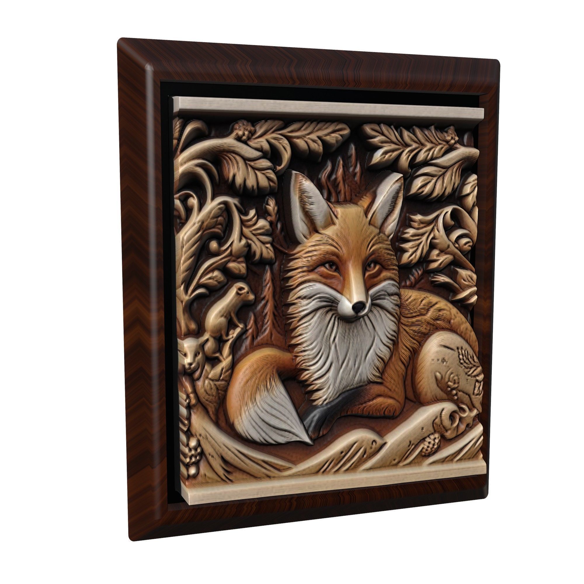 Fox Animal 3D print model_1