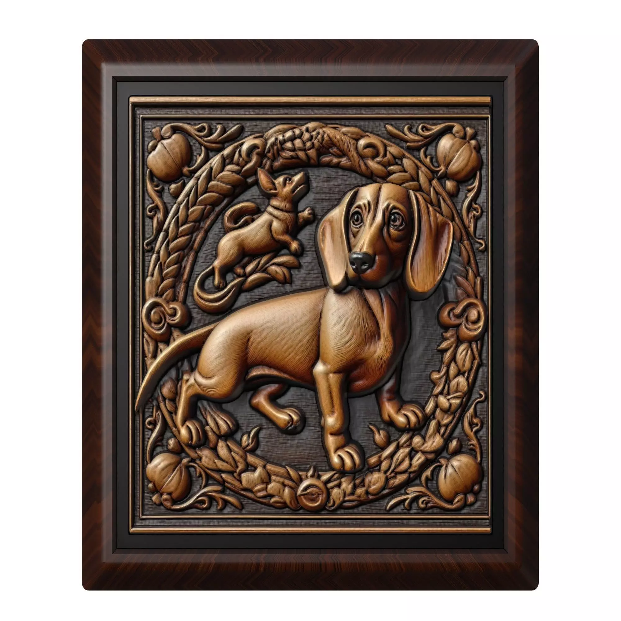 Dog Dachshund Animal 3D print model_0