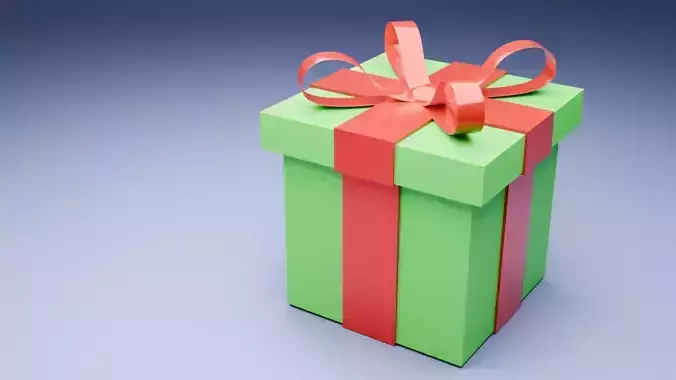 Gift 3D model