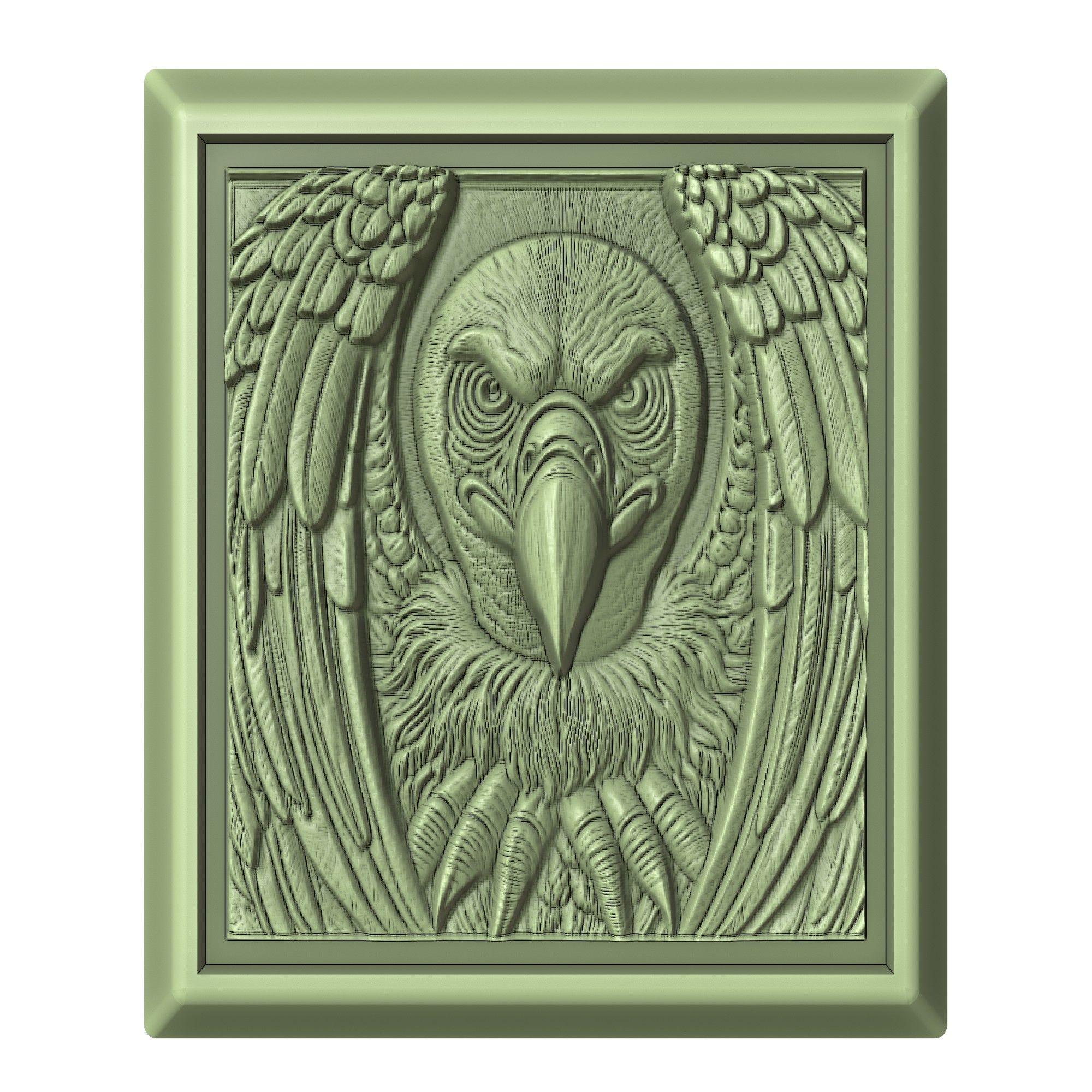 Vulture Animal 3D print model_2