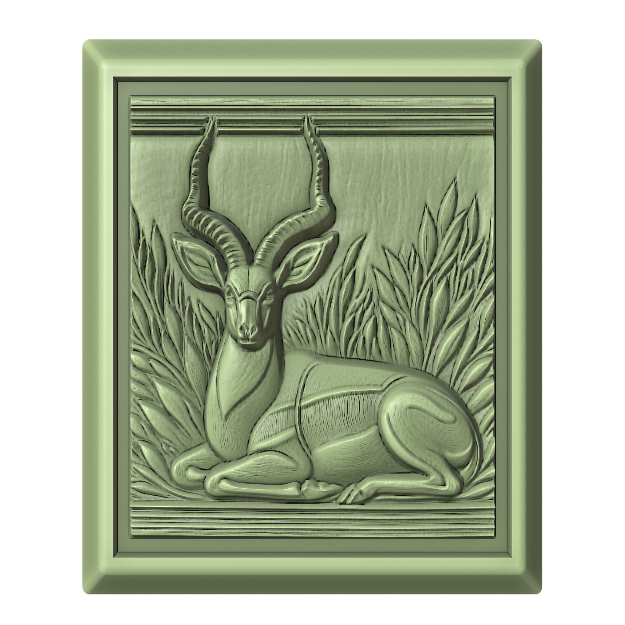 Antelope Animal 3D print model_2