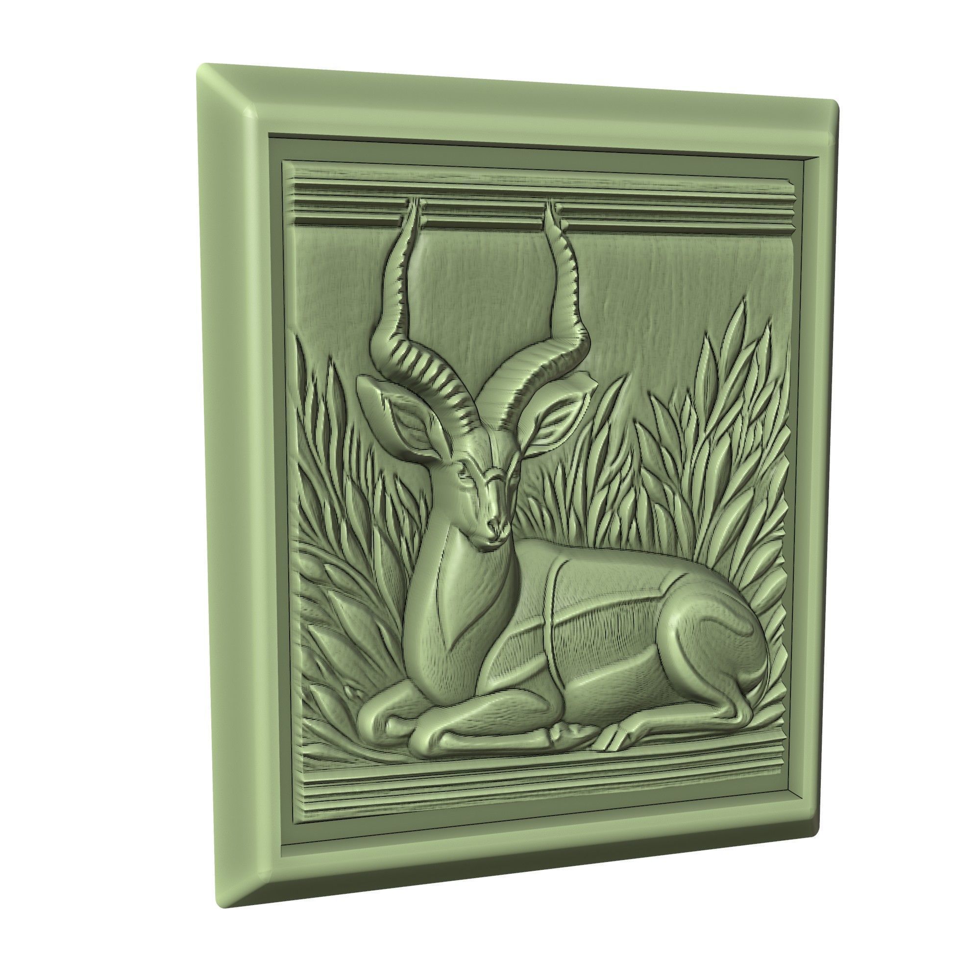 Antelope Animal 3D print model_3