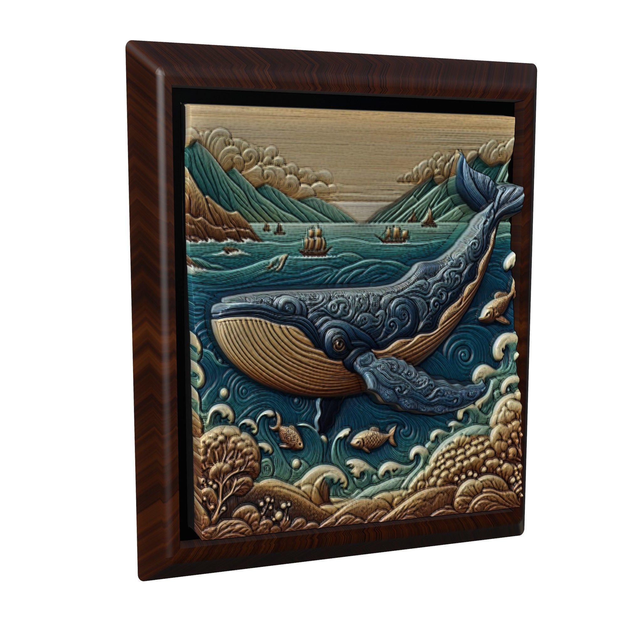 Whale Animal 3D print model_1