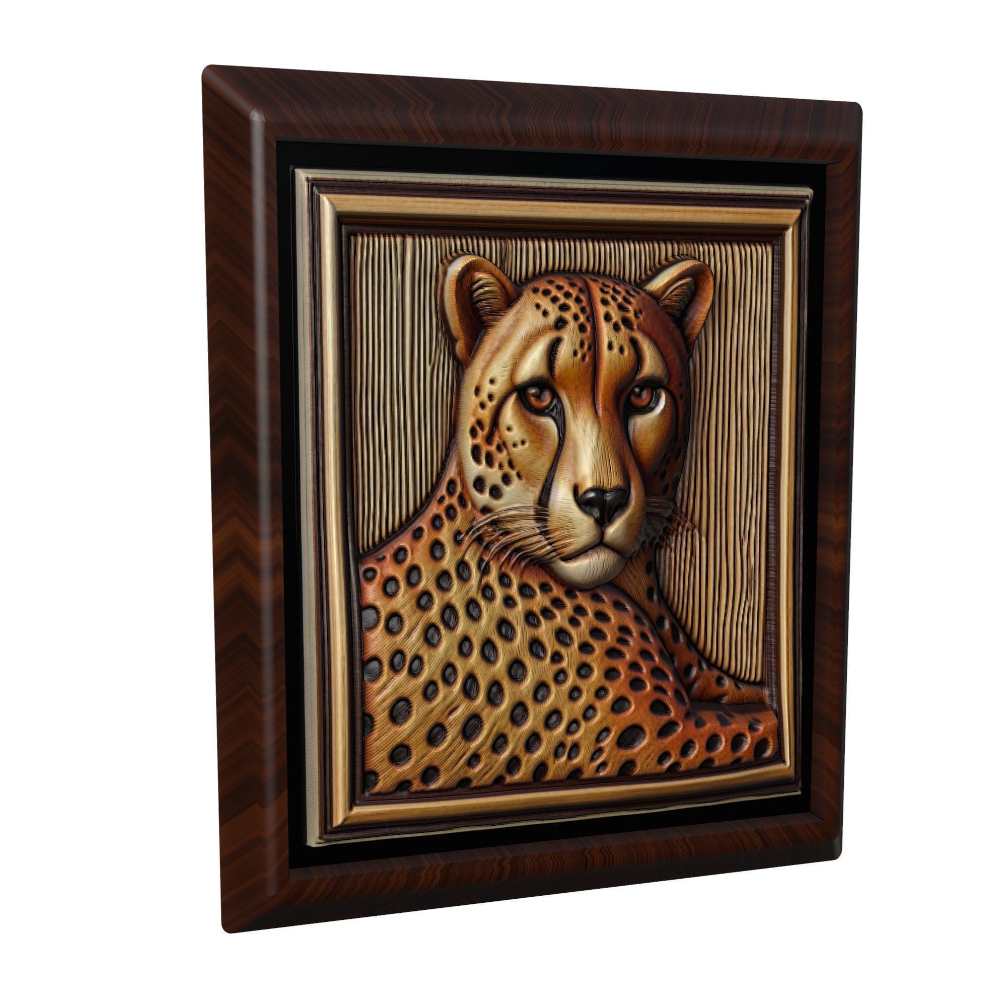 Cheetah Animal 3D print model_1