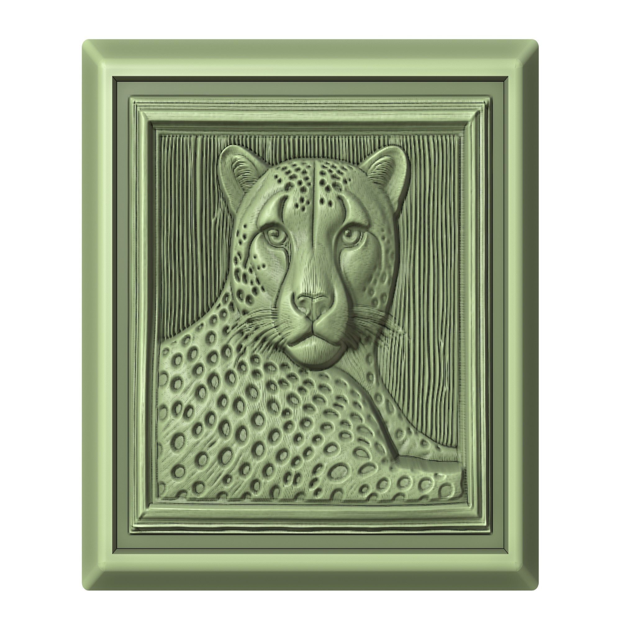 Cheetah Animal 3D print model_2
