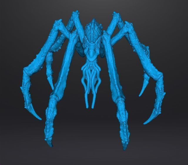 TITANUS SCYLLA KAIJU MONSTER MINIATURE MODEL FANTASY GAMES RPG 3D print model_11