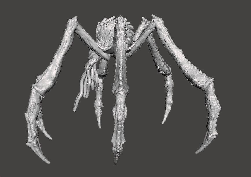 TITANUS SCYLLA KAIJU MONSTER MINIATURE MODEL FANTASY GAMES RPG 3D print model_4