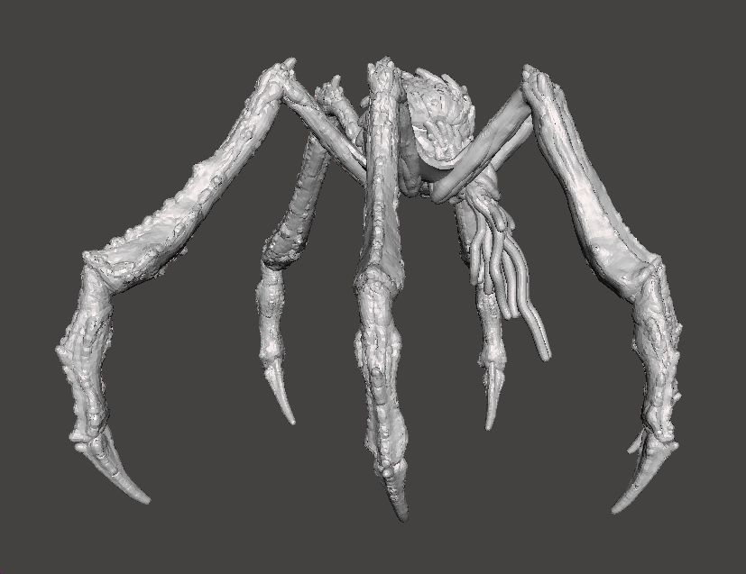 TITANUS SCYLLA KAIJU MONSTER MINIATURE MODEL FANTASY GAMES RPG 3D print model_3