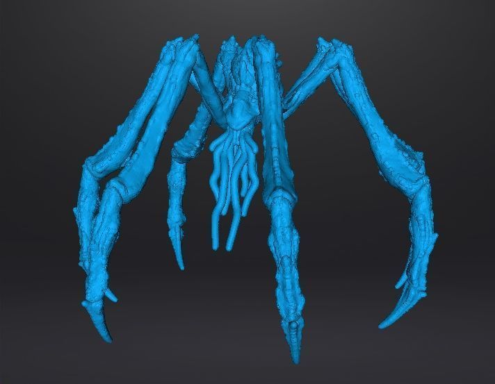 TITANUS SCYLLA KAIJU MONSTER MINIATURE MODEL FANTASY GAMES RPG 3D print model_10