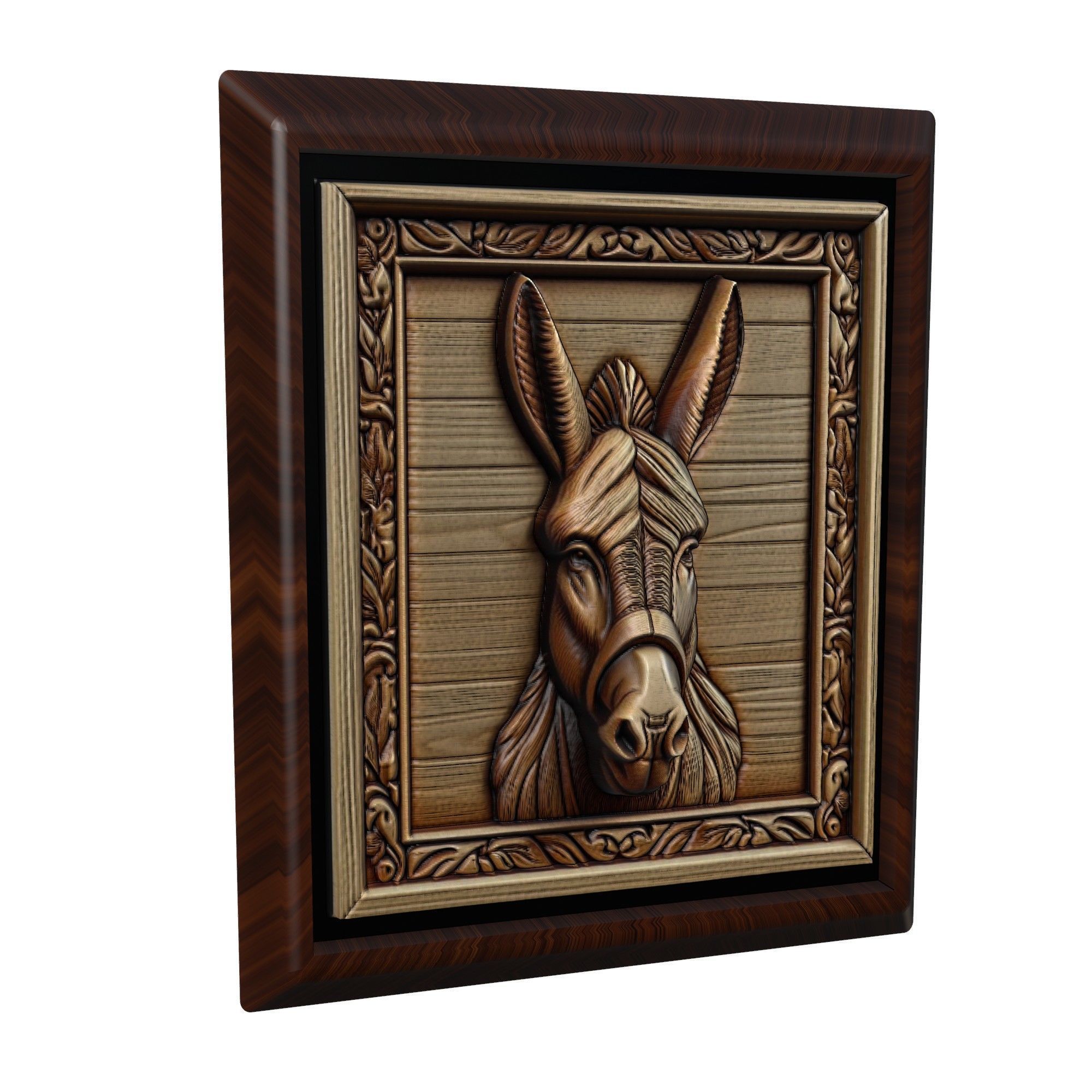 Donkey Animal 3D print model_1