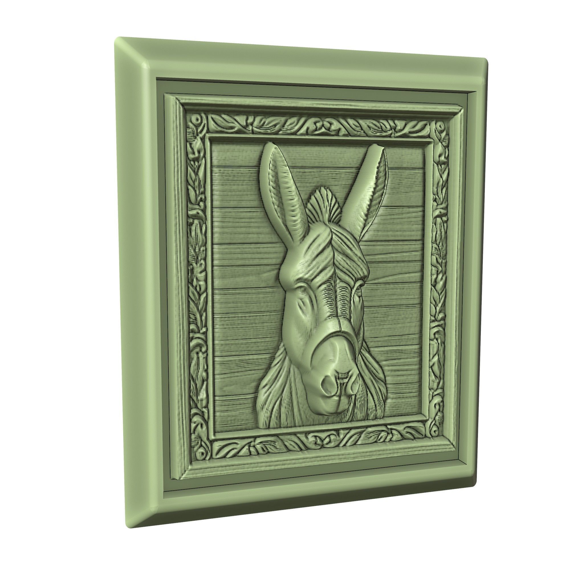 Donkey Animal 3D print model_3