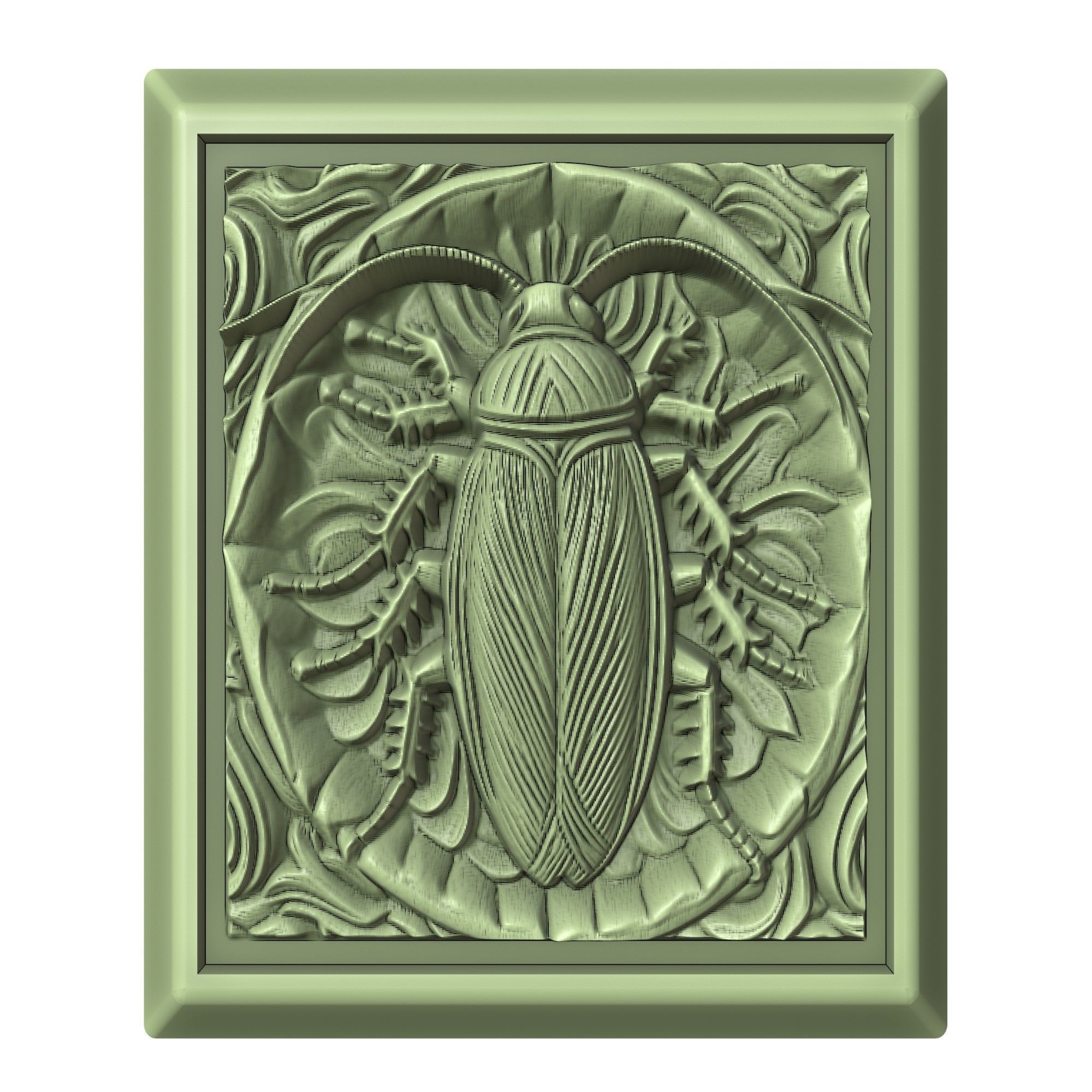 Cockroach Animal 3D print model_2