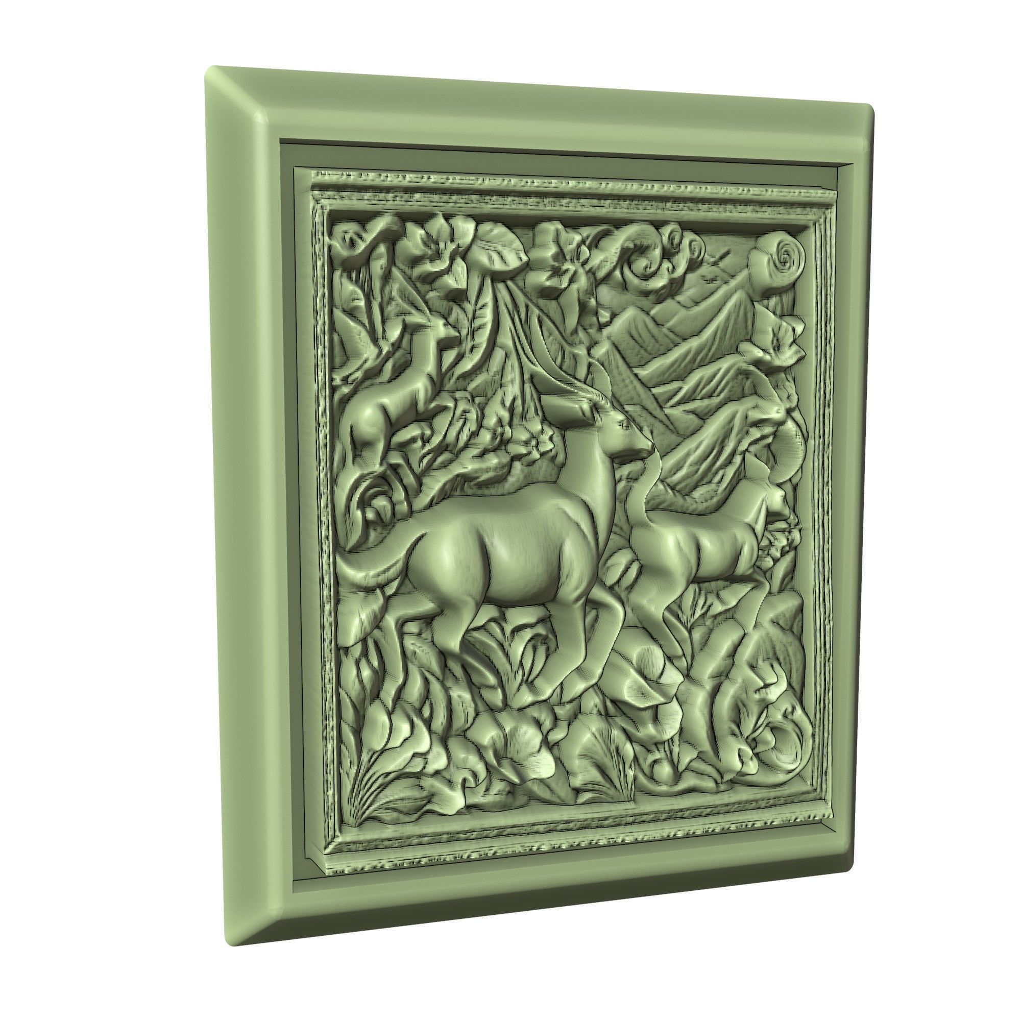 Impala Animal 3D print model_3