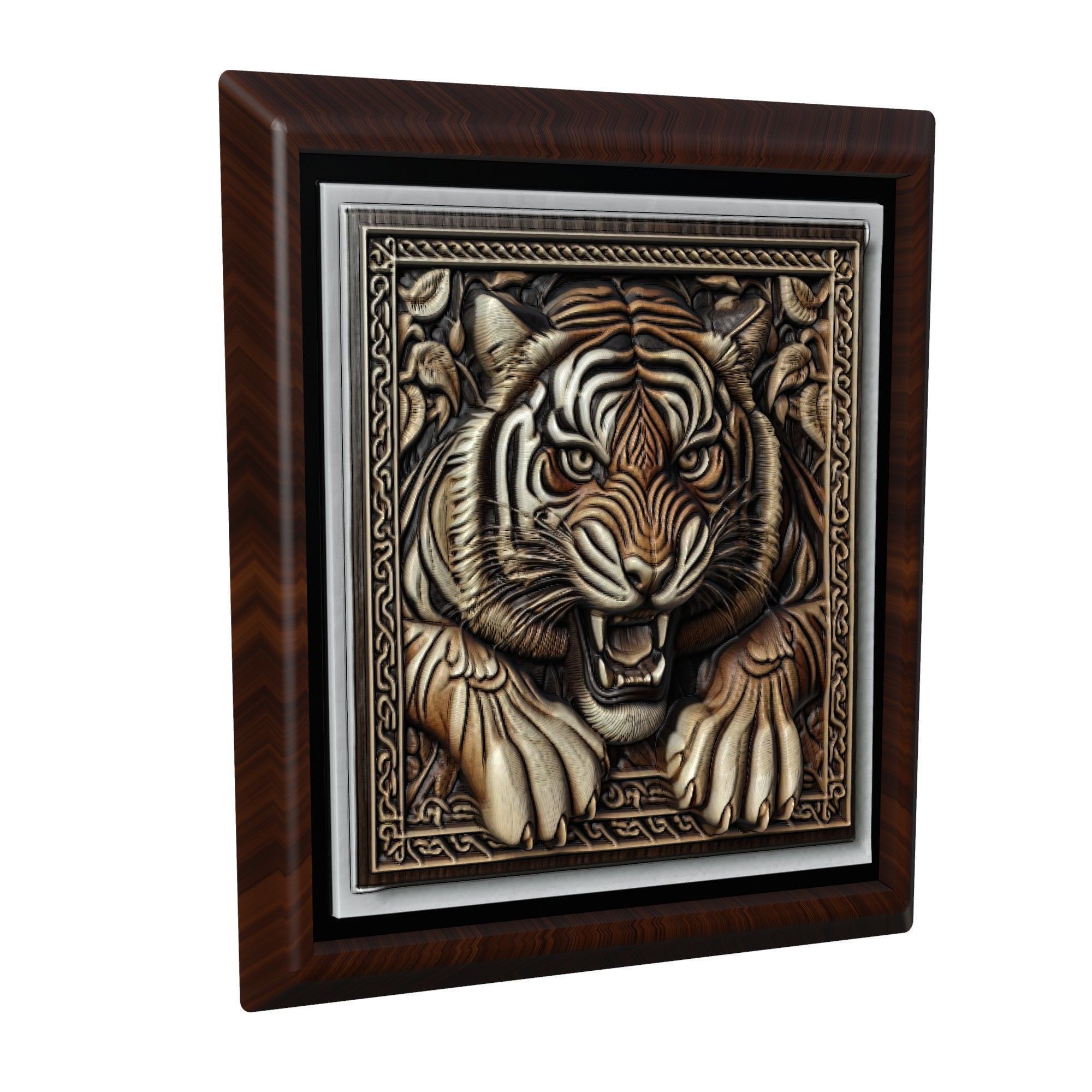 Tiger Animal 3D print model_1