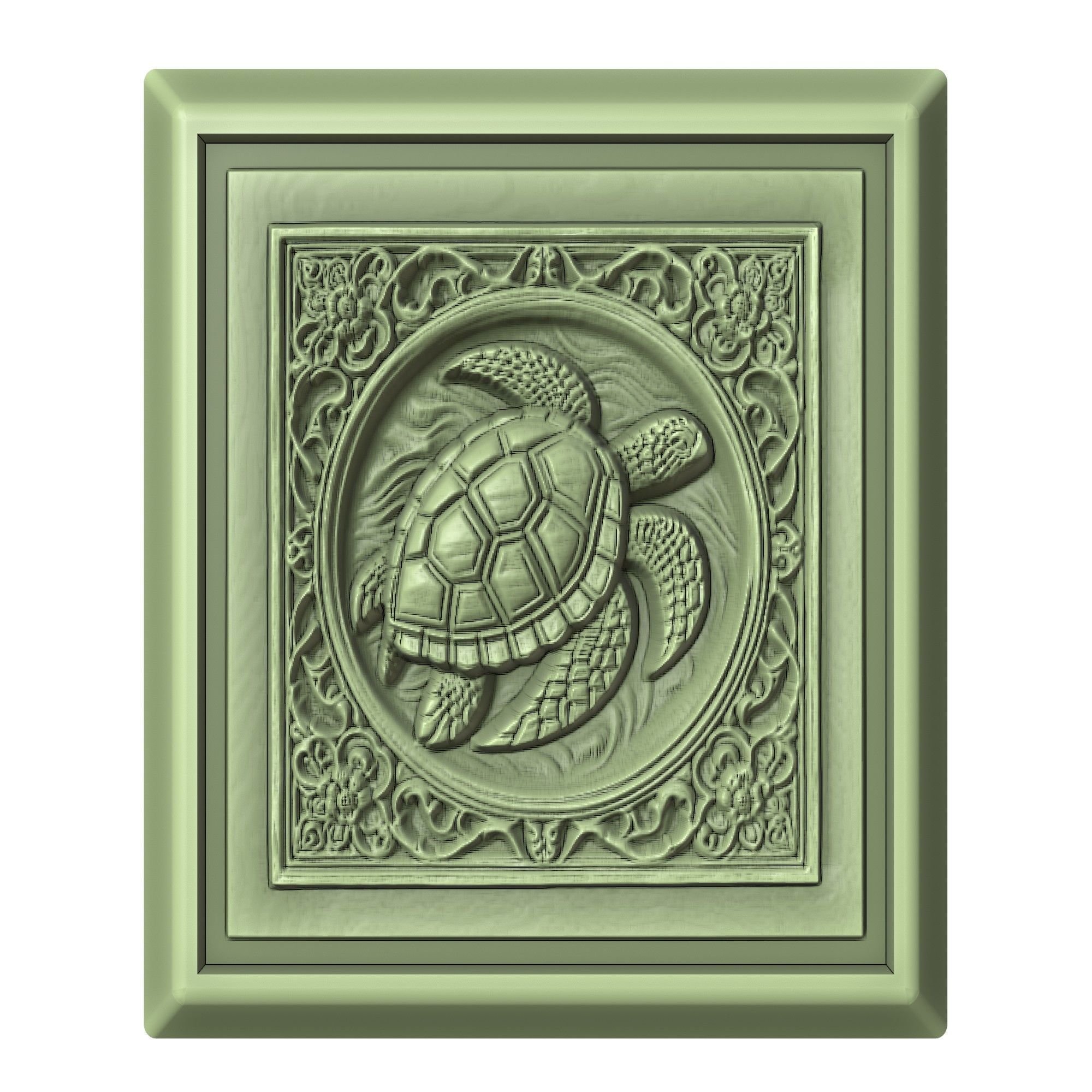 Turtle Animal 3D print model_2