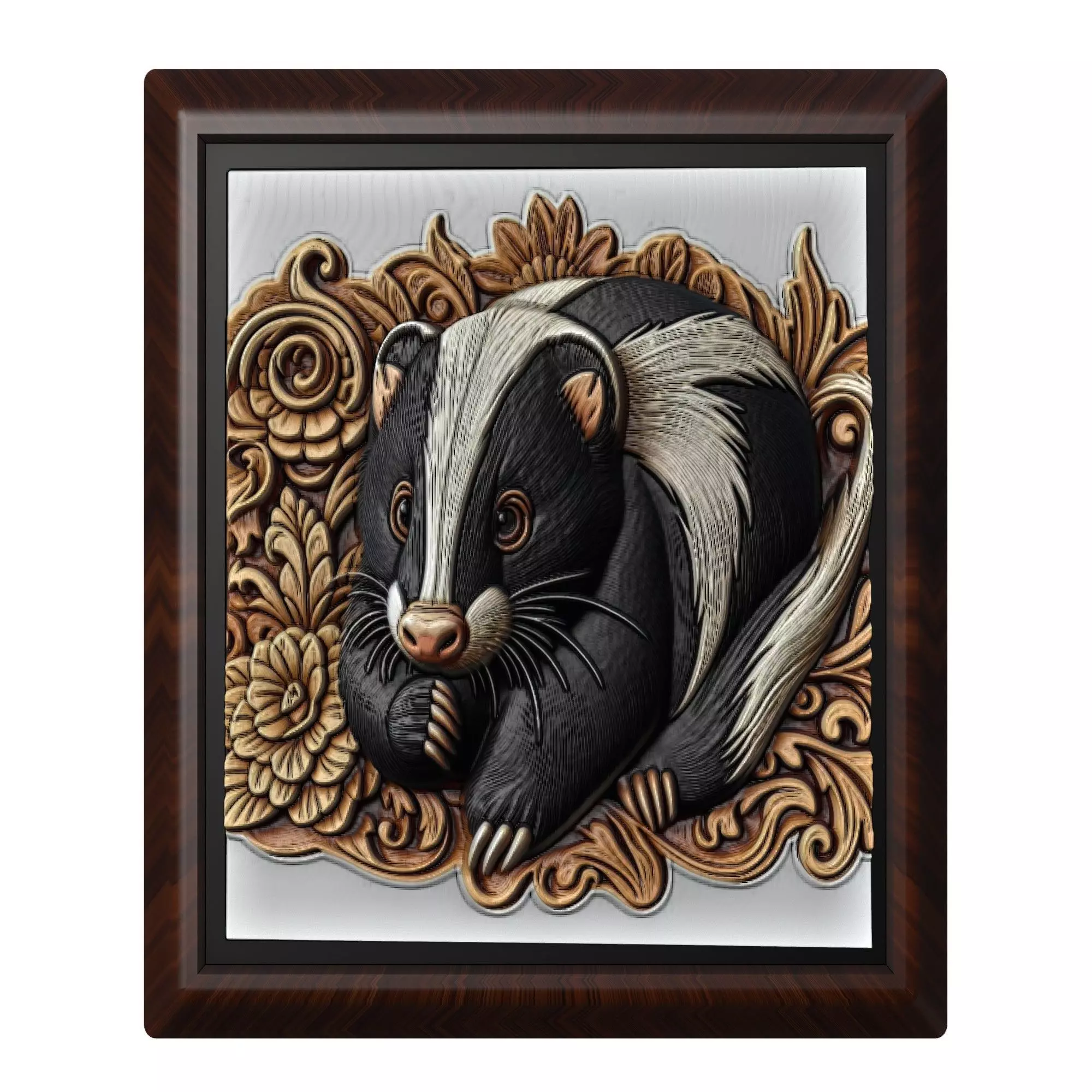 Skunk Animal 3D print model_0