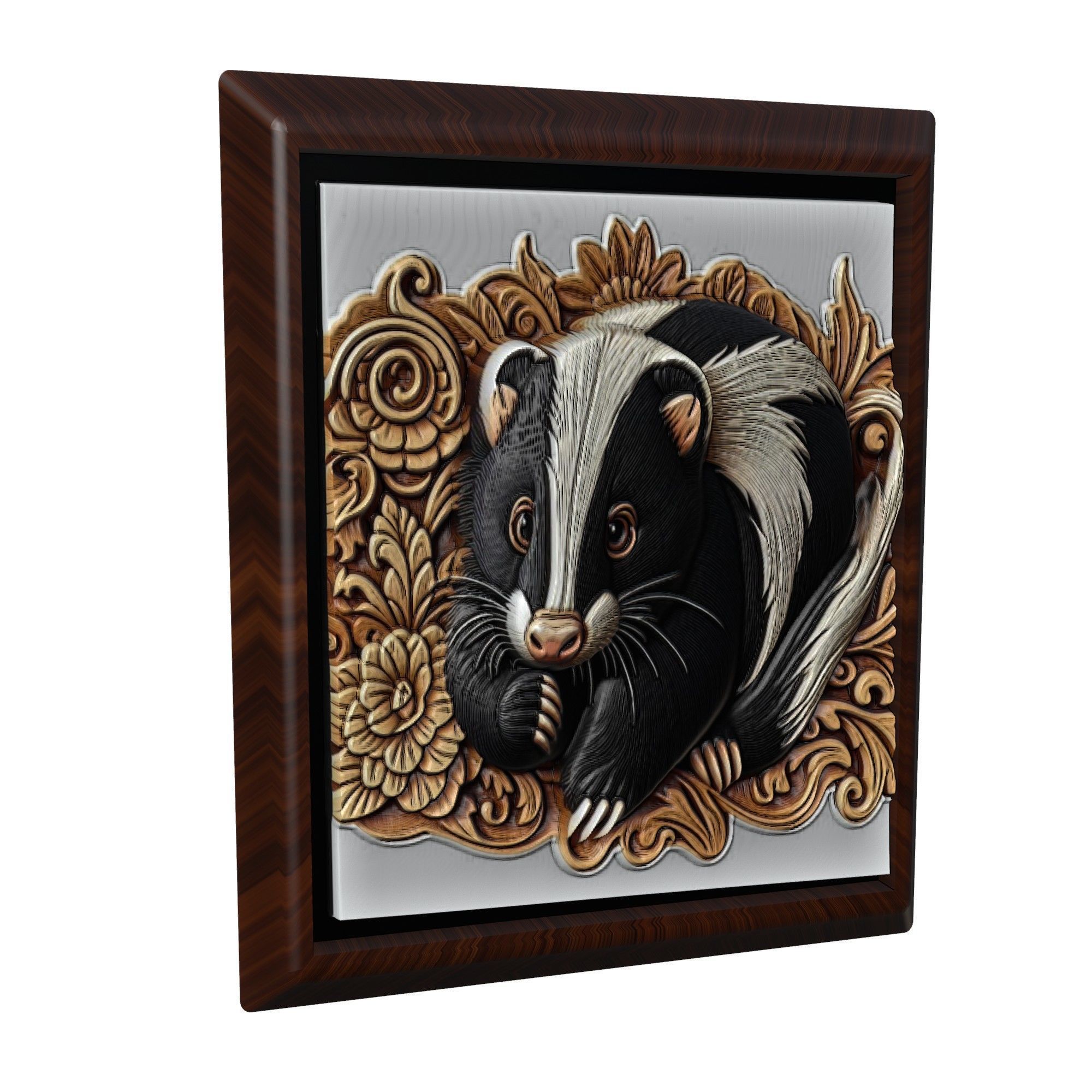 Skunk Animal 3D print model_1