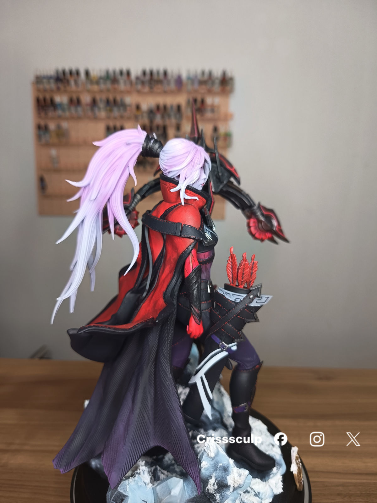 DROW RANGER - ARCANA -DOTA 2 3D print model_9