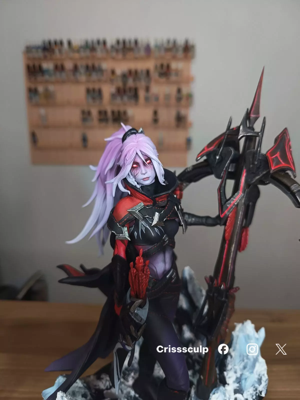 DROW RANGER - ARCANA -DOTA 2 3D print model_0