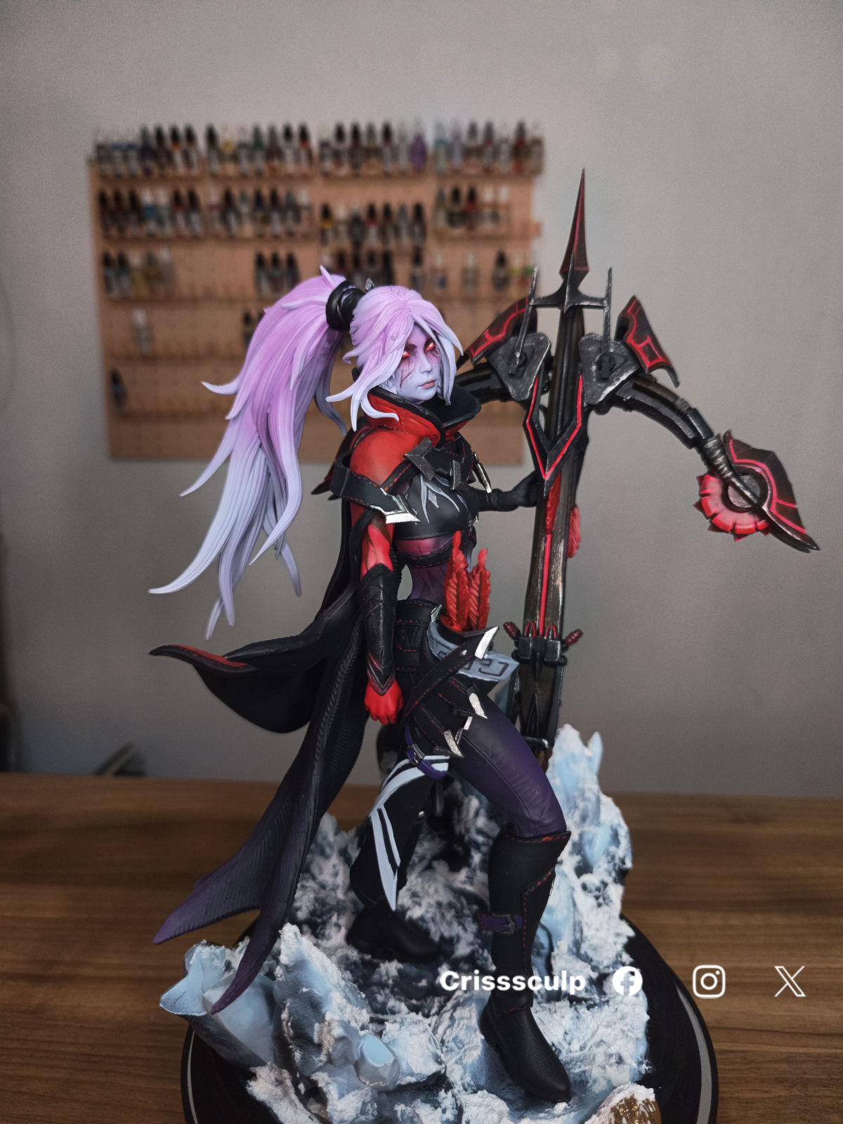 DROW RANGER - ARCANA -DOTA 2 3D print model_10