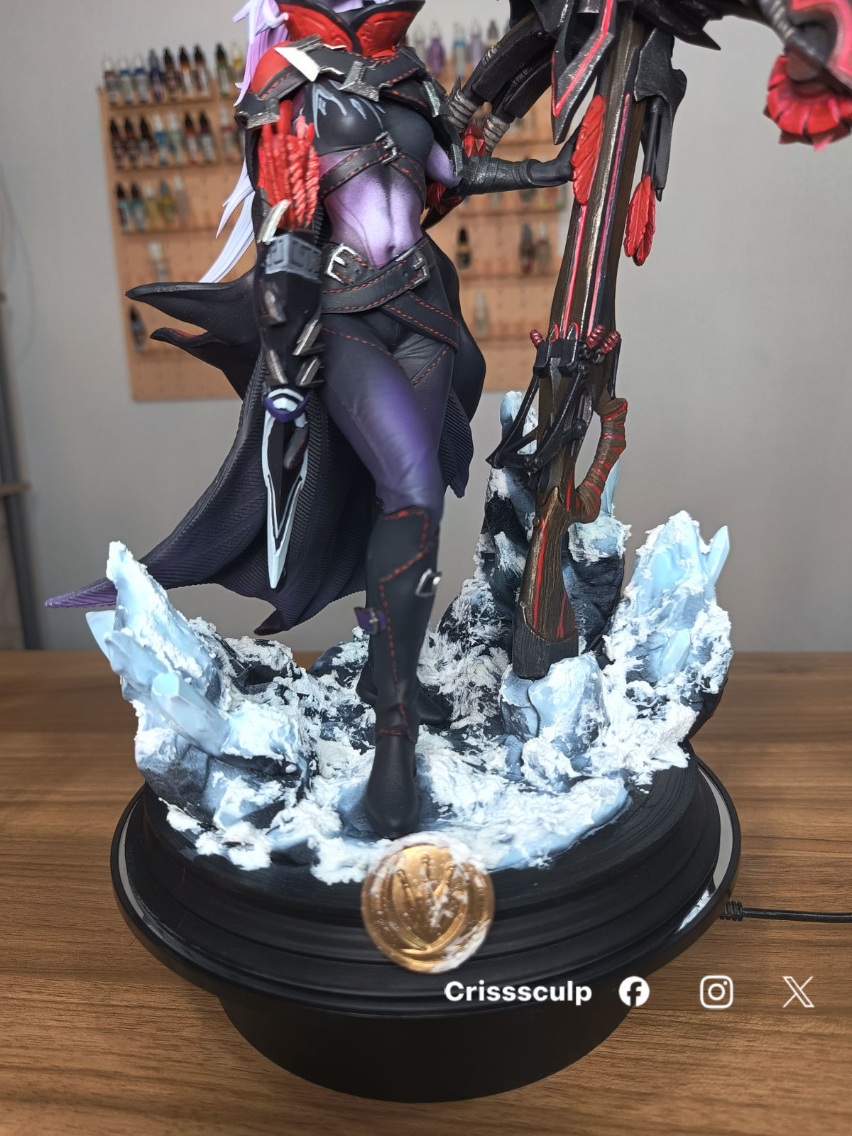 DROW RANGER - ARCANA -DOTA 2 3D print model_8