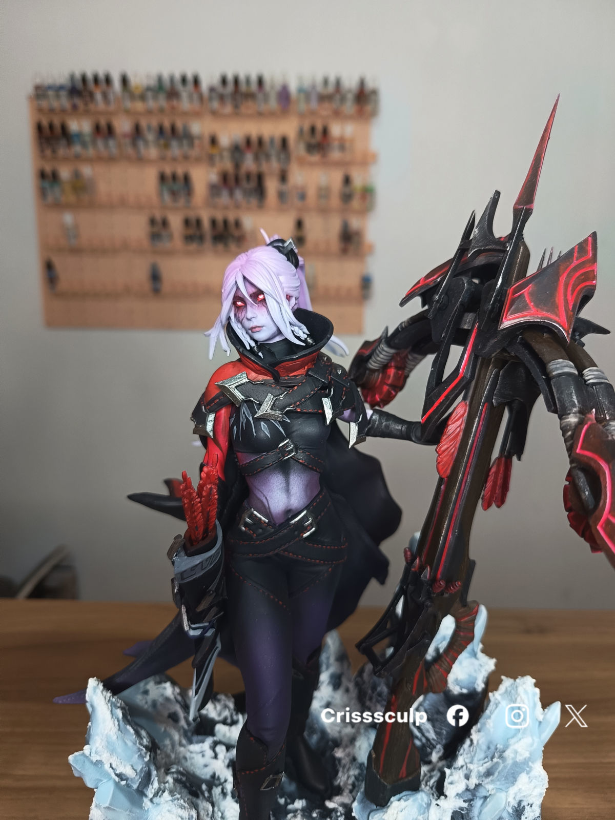 DROW RANGER - ARCANA -DOTA 2 3D print model_7