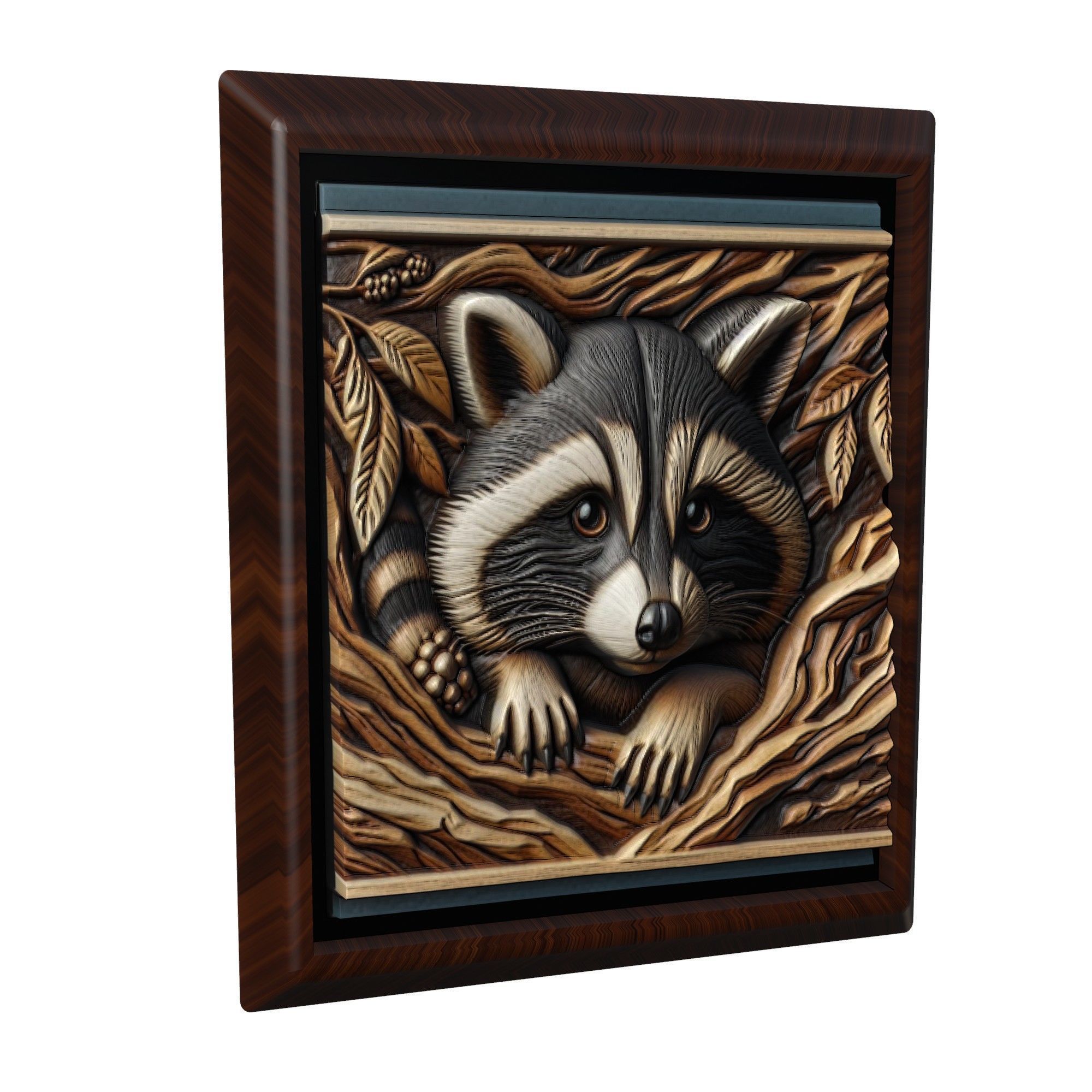 Raccoon Animal 3D print model_1