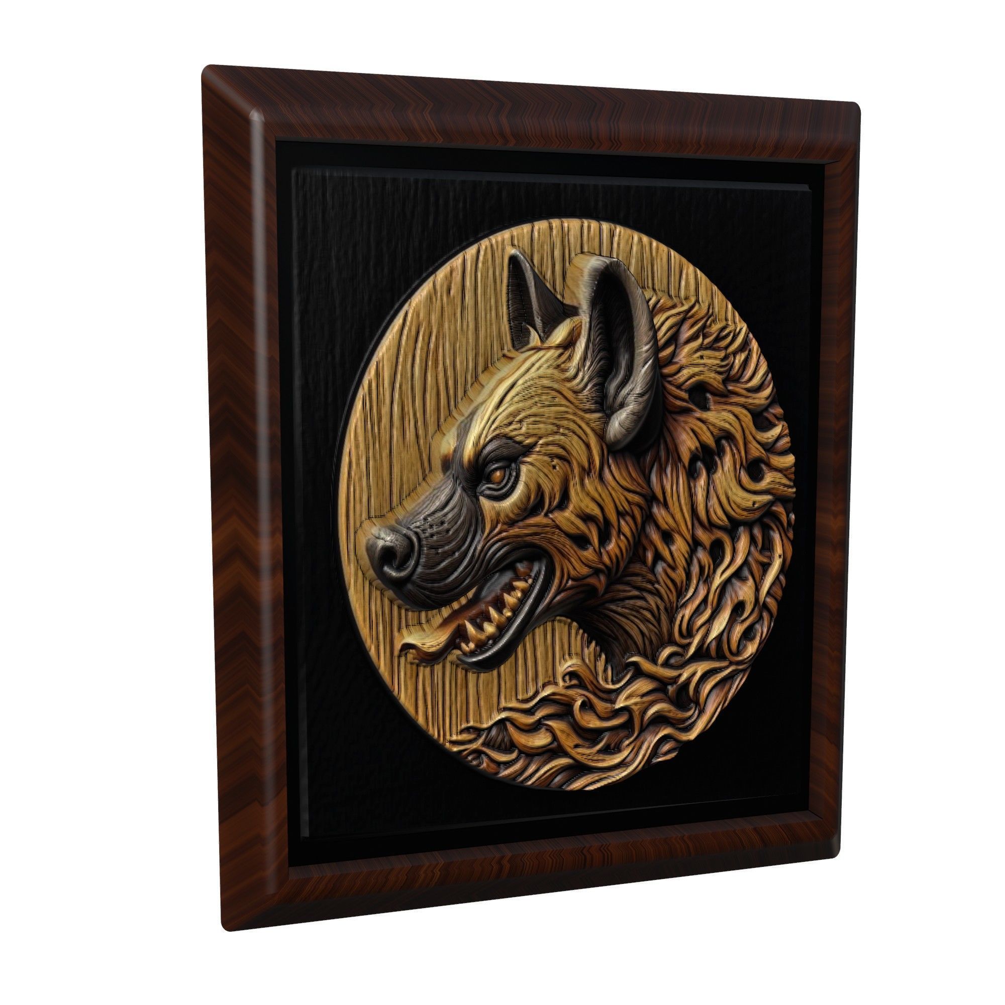 Hyena Animal 3D print model_1