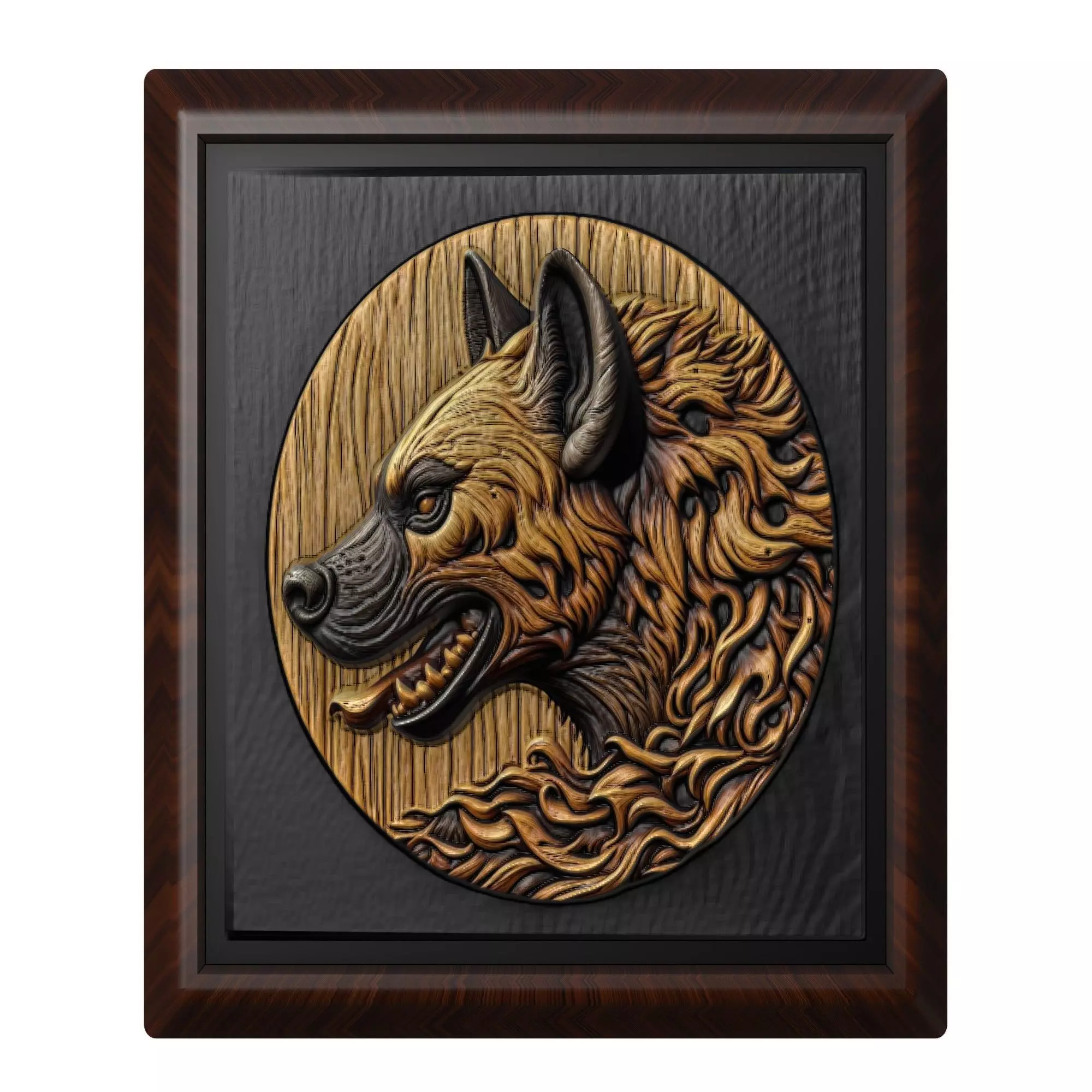 Hyena Animal 3D print model_0