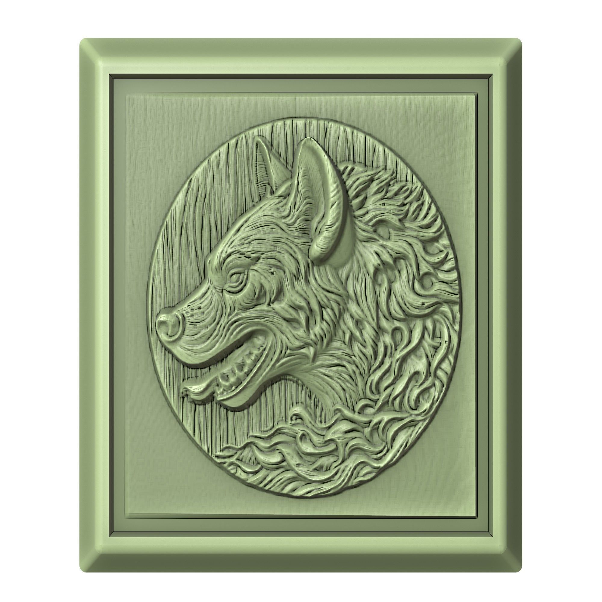 Hyena Animal 3D print model_2