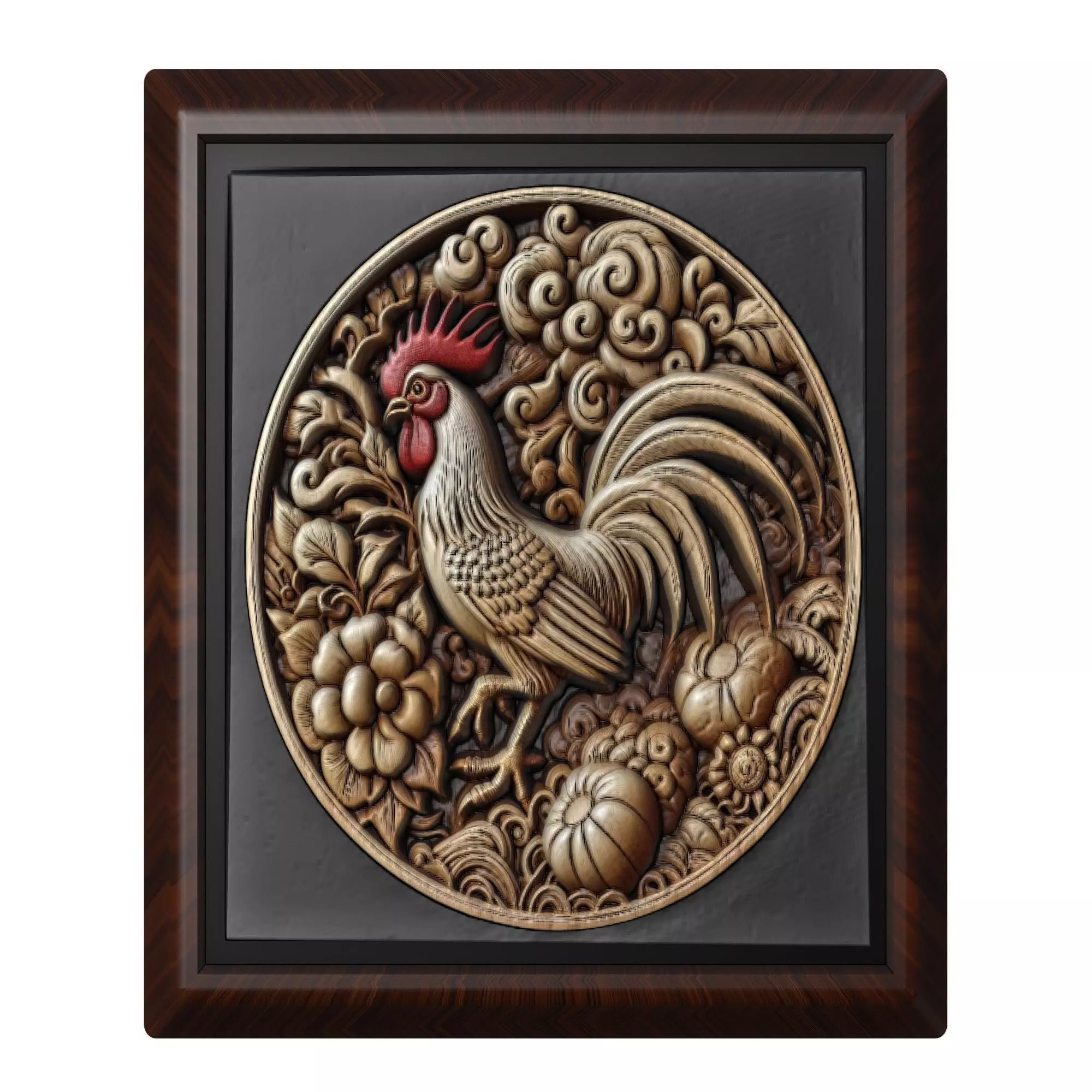 Chicken Animal 3D print model_0