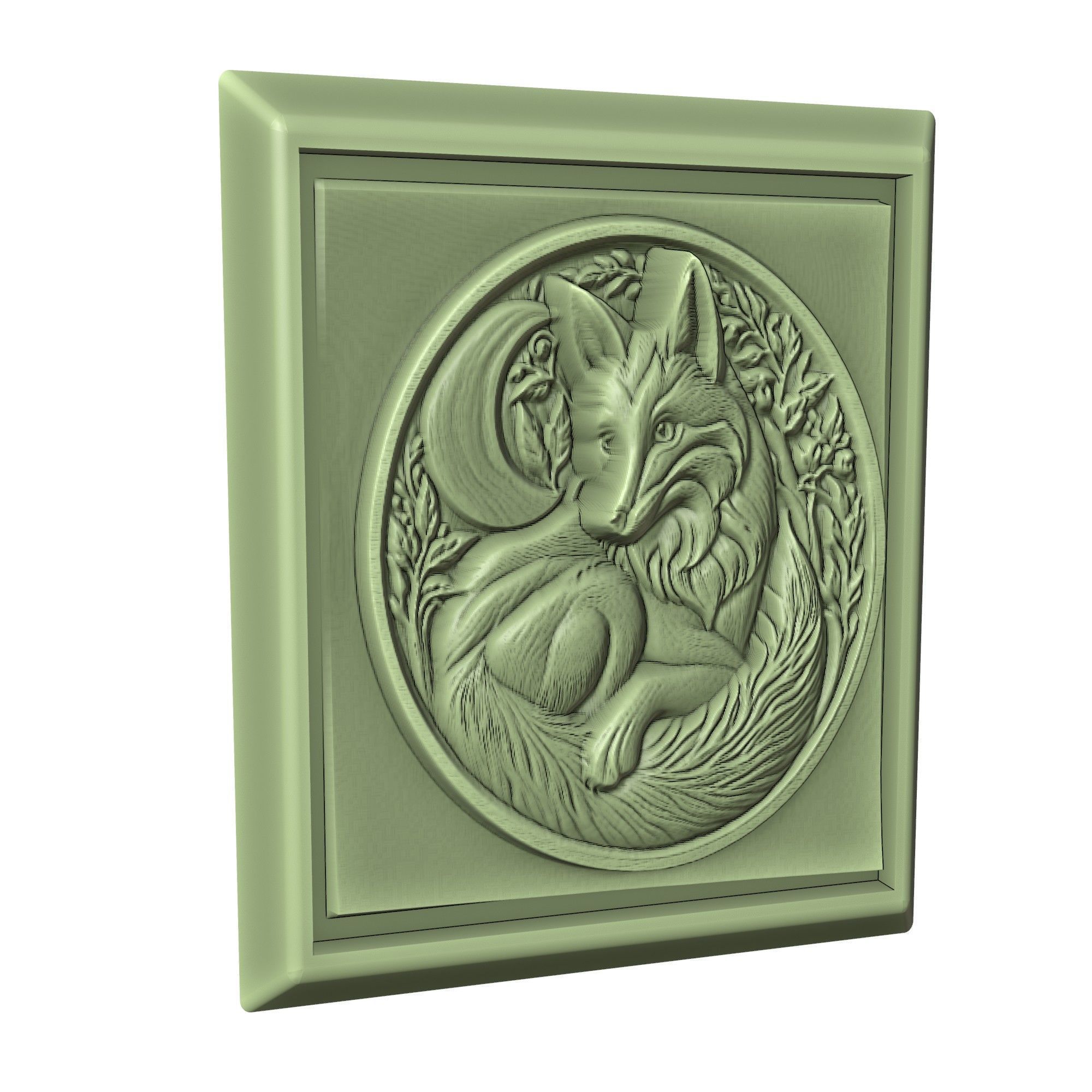 Fox Animal 3D print model_3