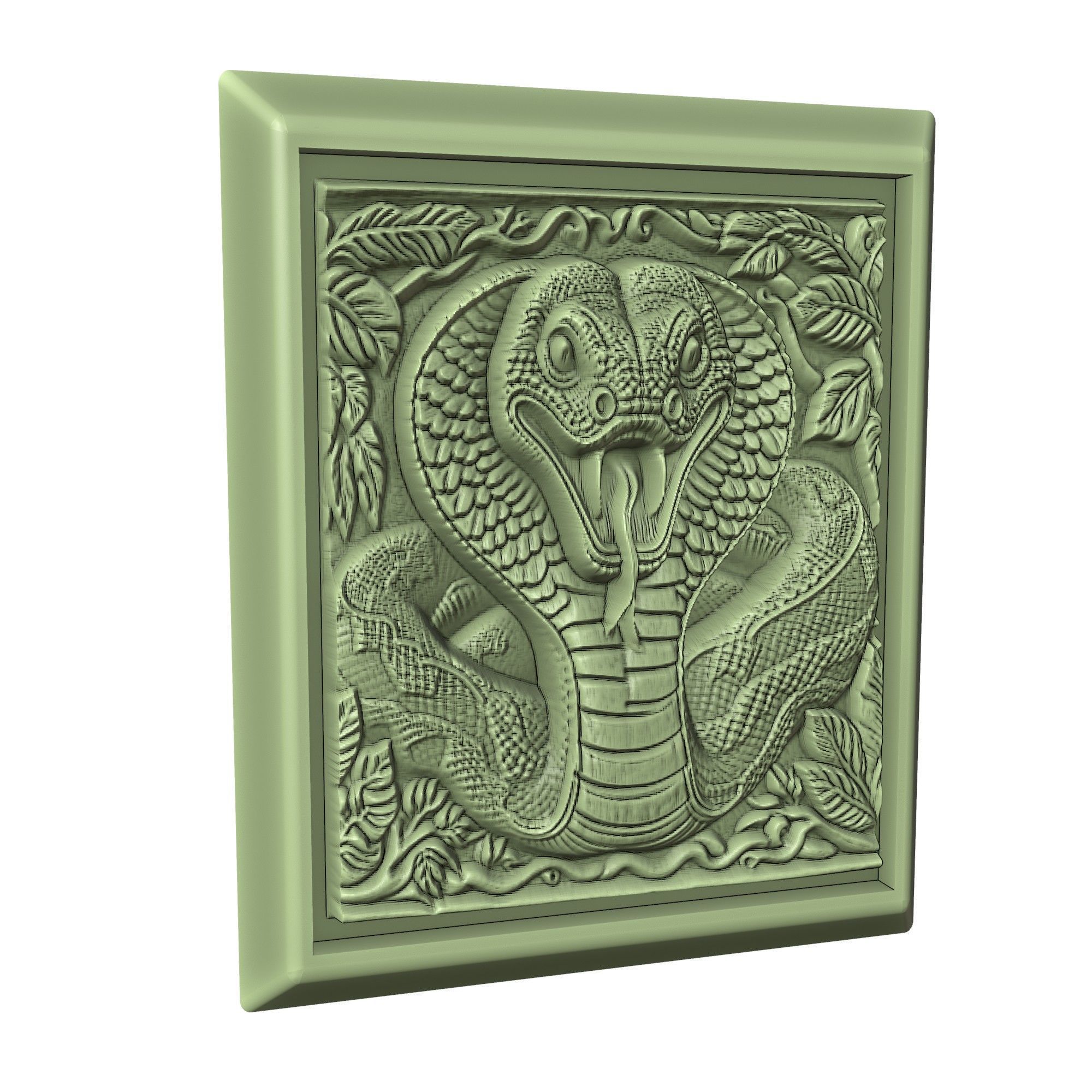 Snake Animal 3D print model_3