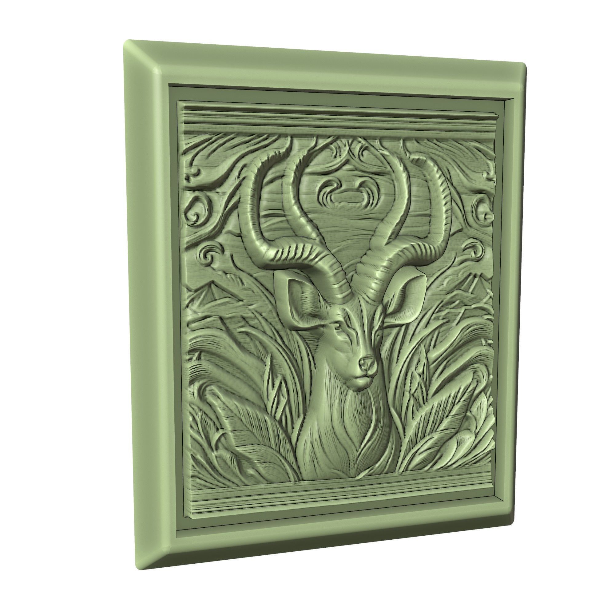 Antelope Animal 3D print model_3