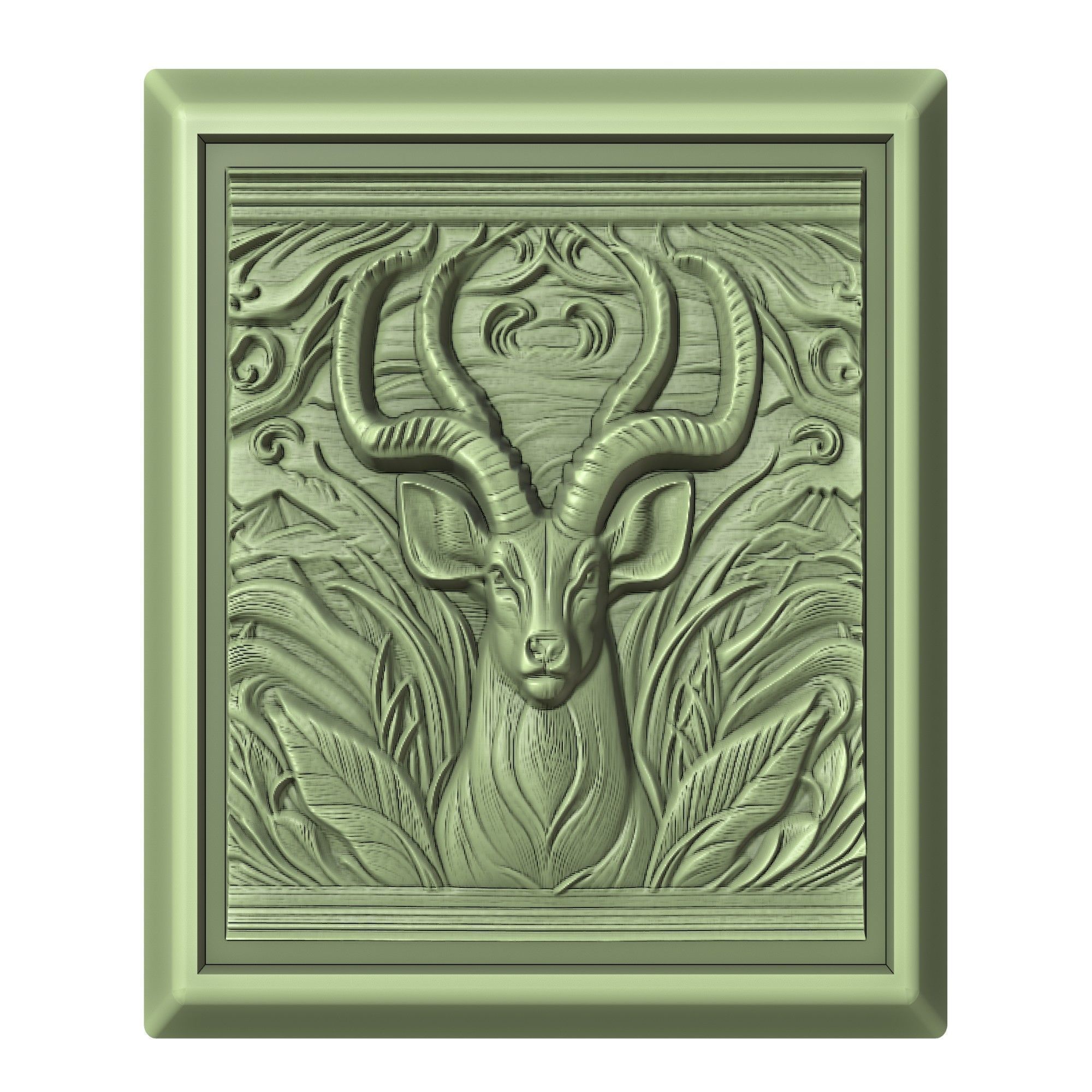 Antelope Animal 3D print model_2