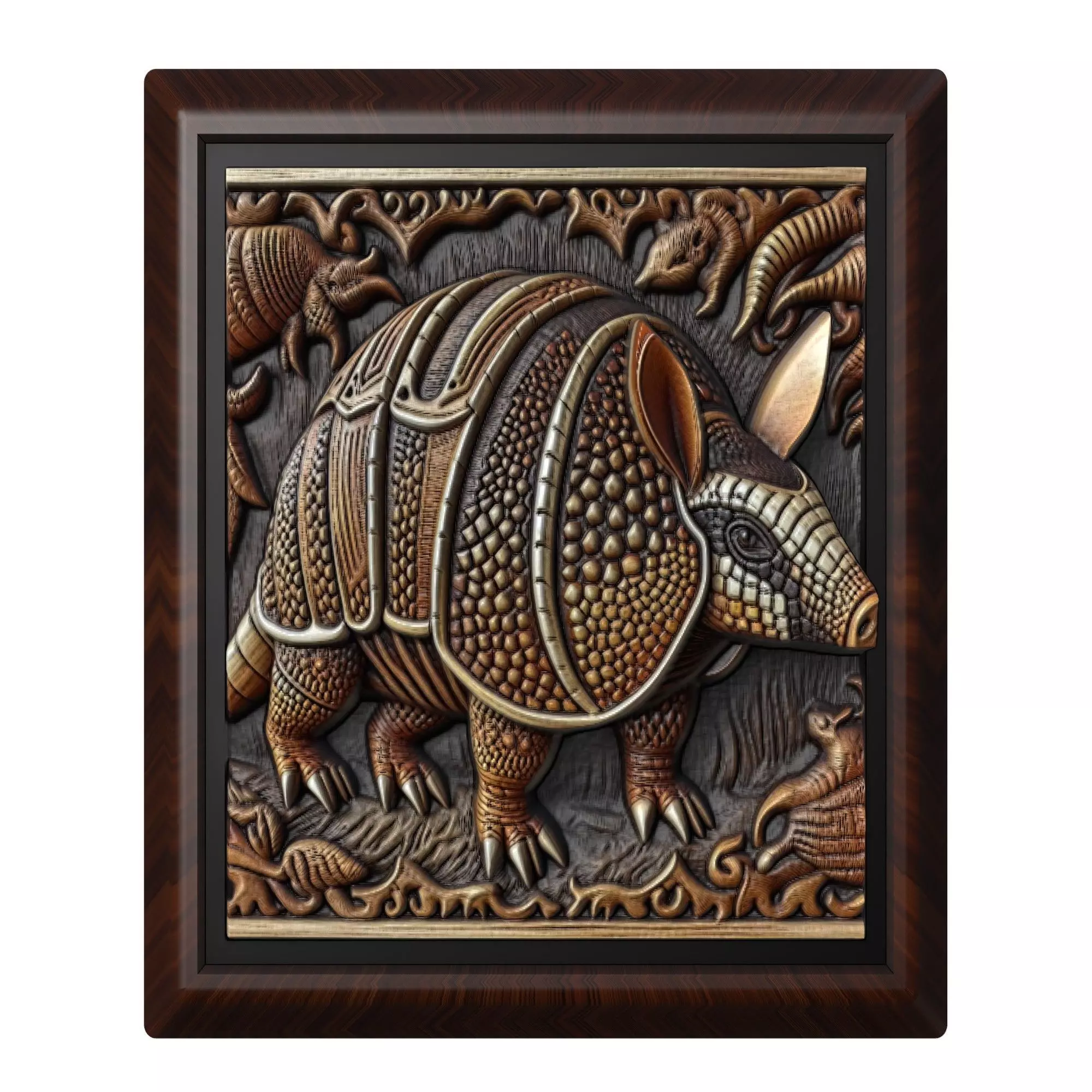Armadillo Animal 3D print model