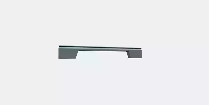 BODBYN Decorative plinth with cut-out Low-poly 3D model