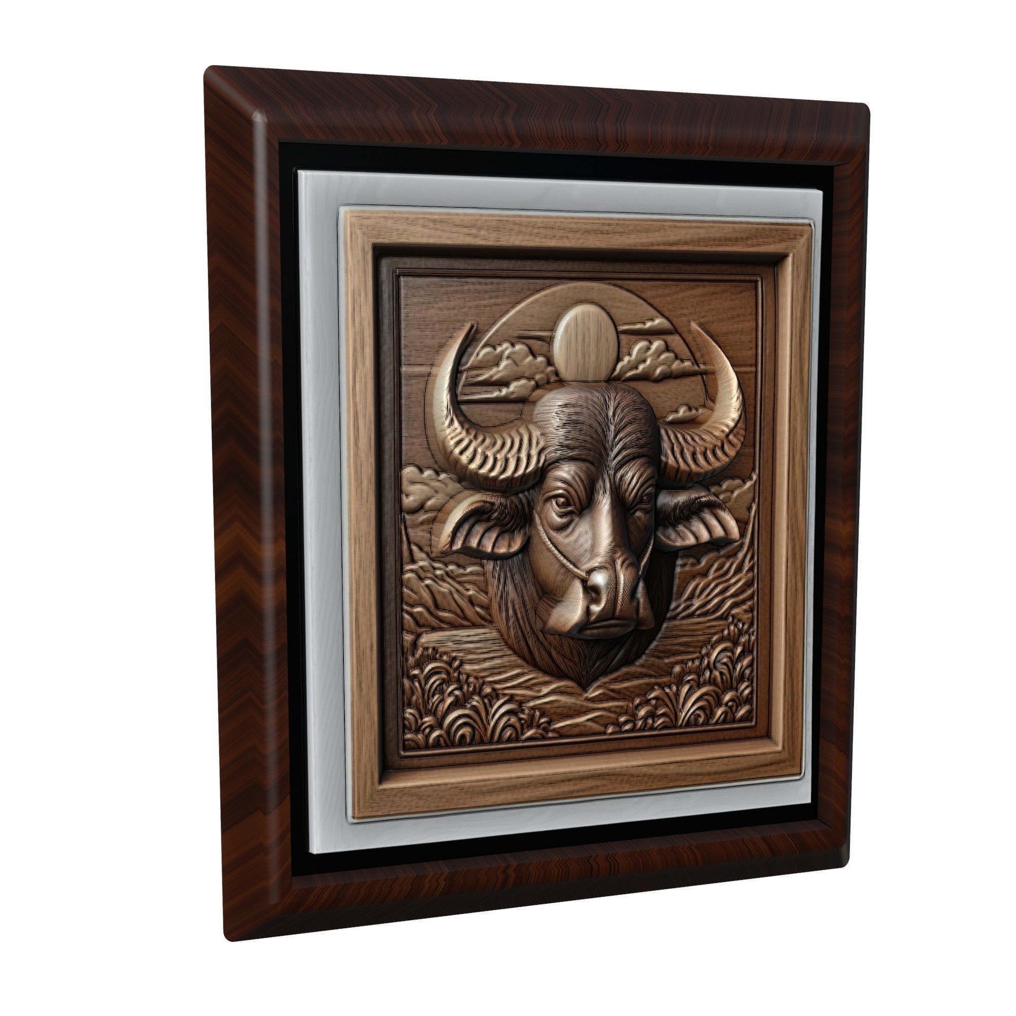 Buffalo Animal 3D print model_1