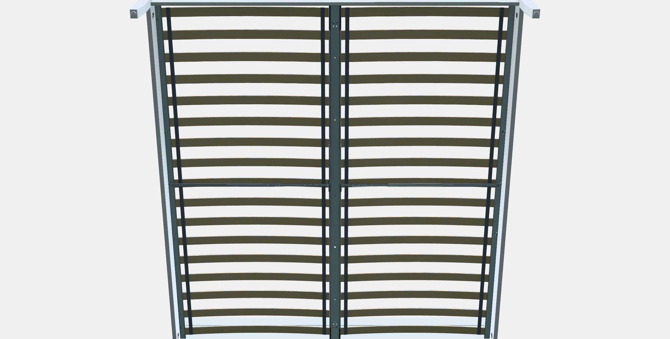 IDANAS Bed frame 24 Low-poly 3D model_7