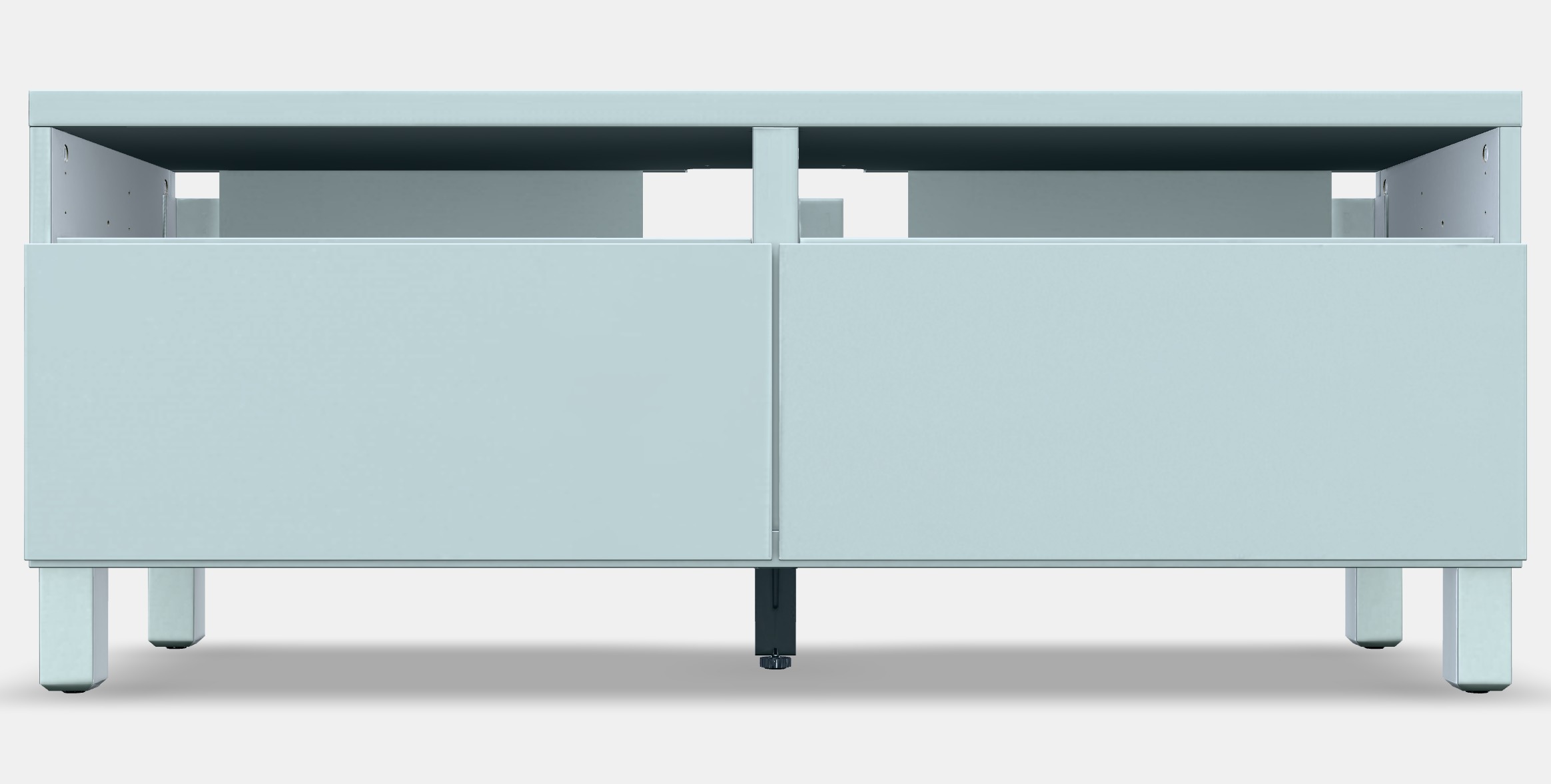 BESTA TV bench with drawers 13 Low-poly 3D model_11